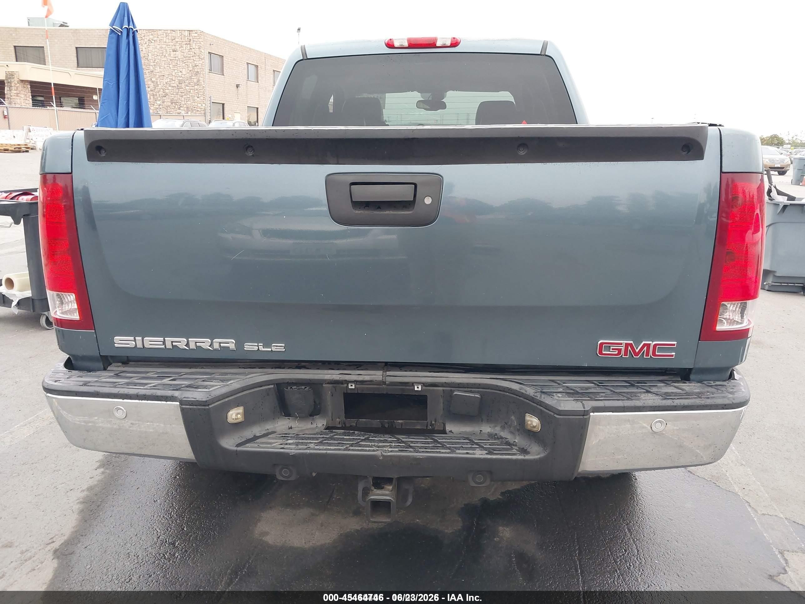 2007 Gmc Sierra 1500 Sle2 Teal vin: 2GTEC13J371655629