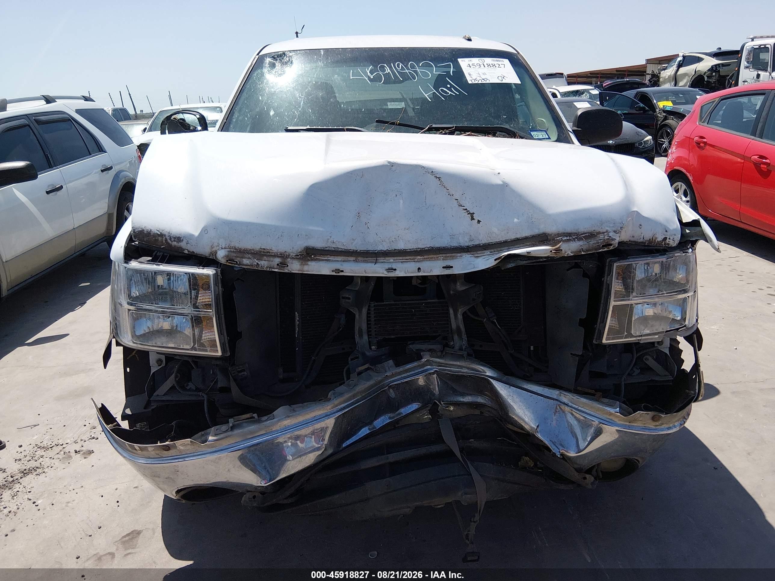 2008 Gmc Sierra 1500 Sle2 White vin: 2GTEC13J381339701