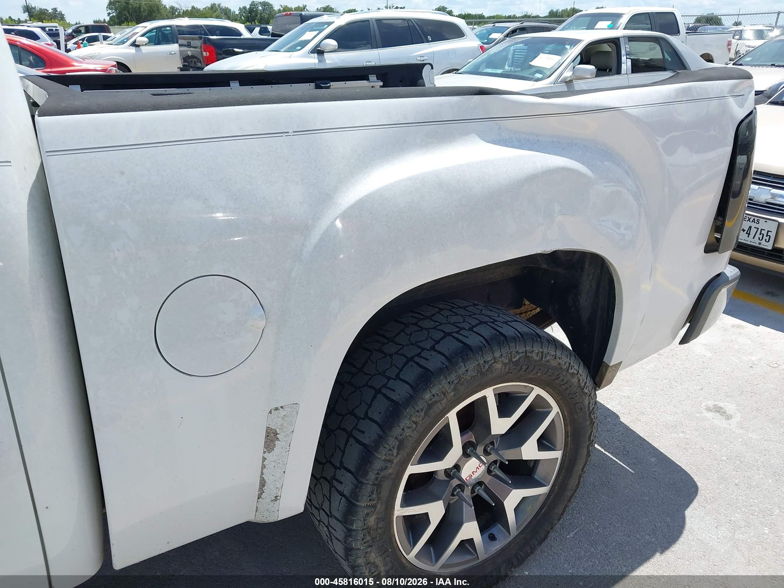 2008 Gmc Sierra 1500 Sle1 White vin: 2GTEC13J581191096
