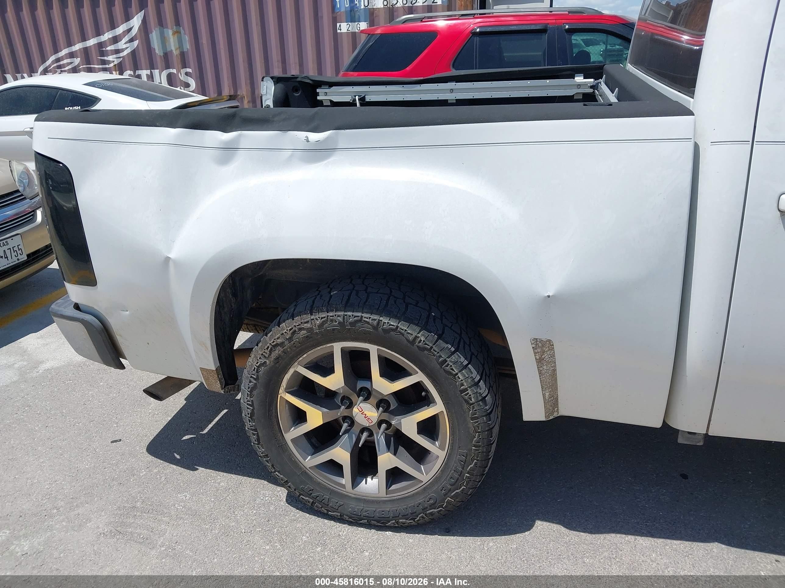 2008 Gmc Sierra 1500 Sle1 White vin: 2GTEC13J581191096