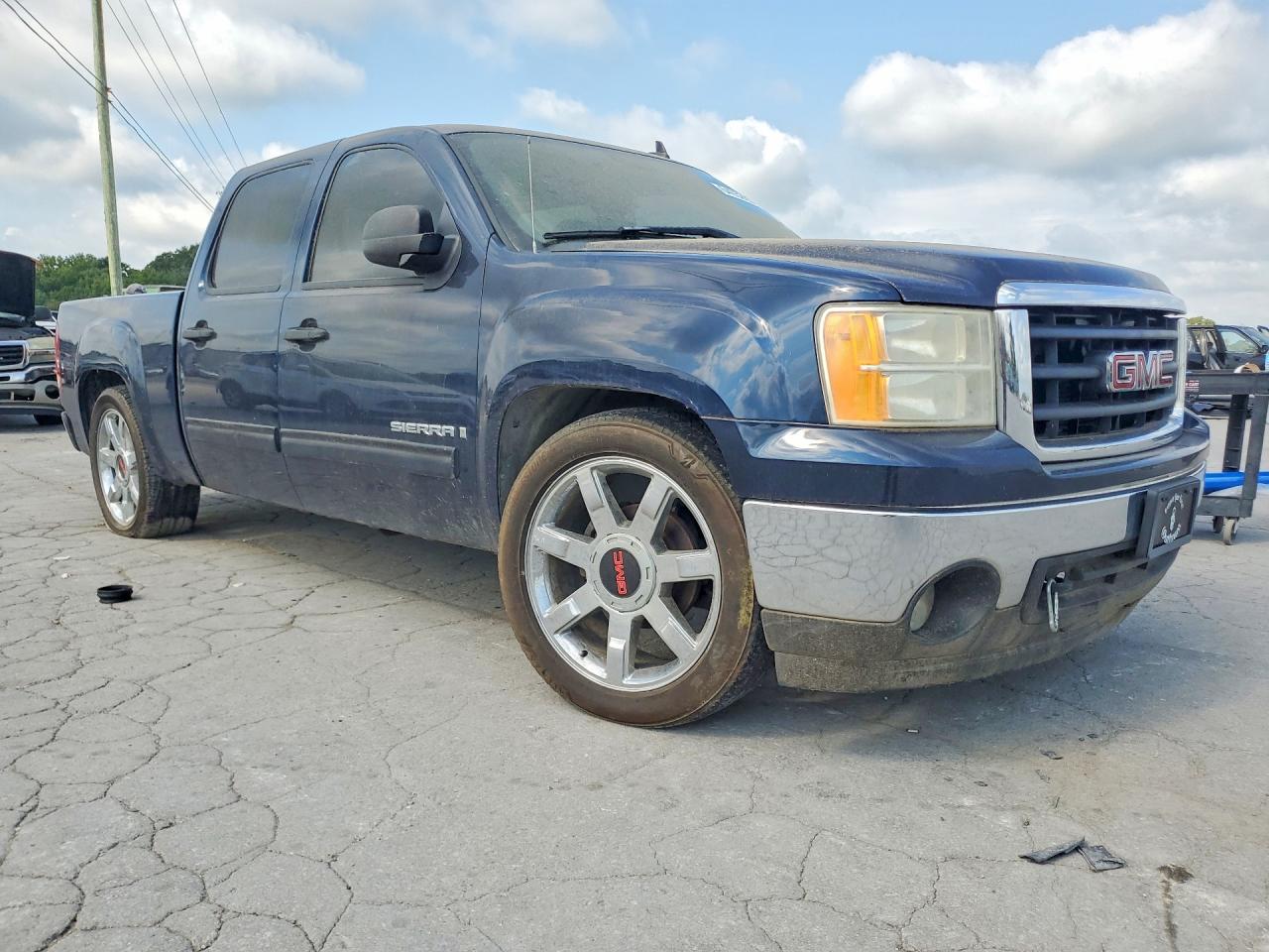 2008 Gmc Sierra C1500 Синий vin: 2GTEC13J581194239