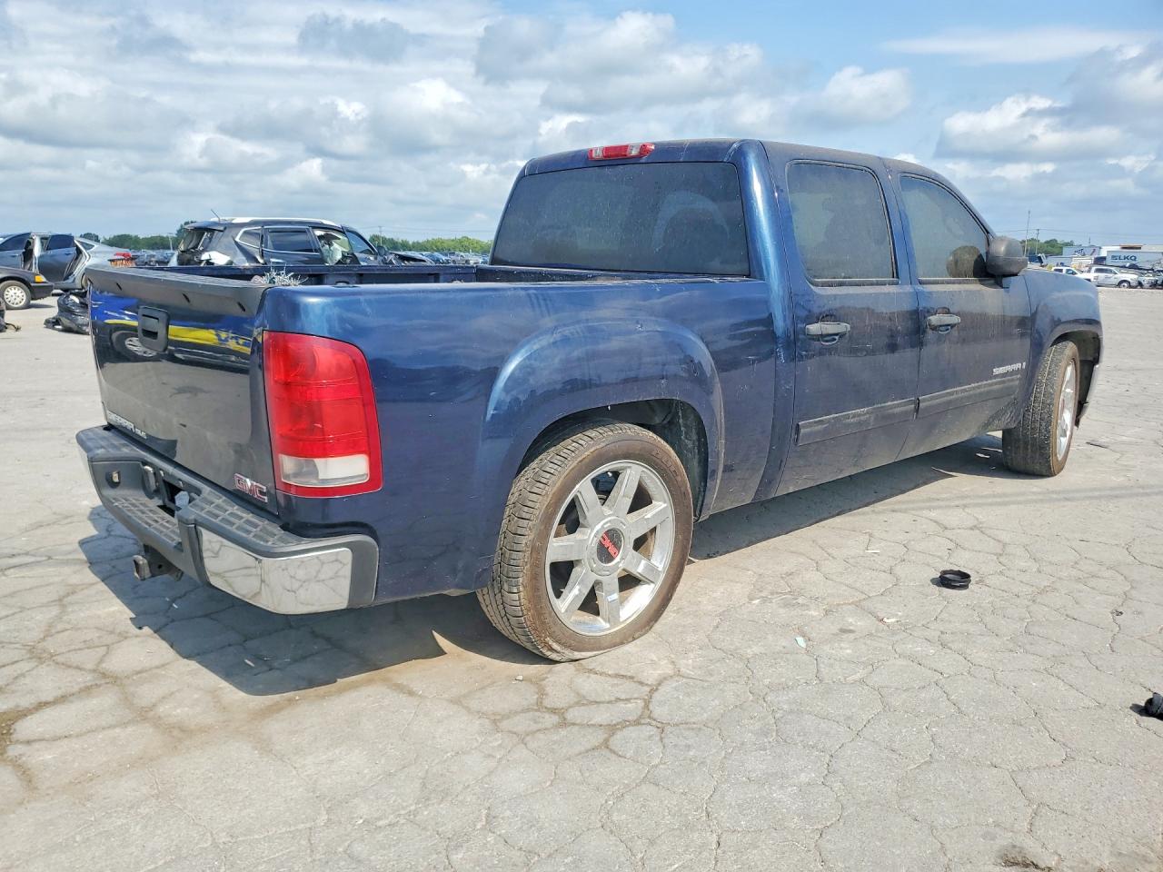 2008 Gmc Sierra C1500 Синий vin: 2GTEC13J581194239