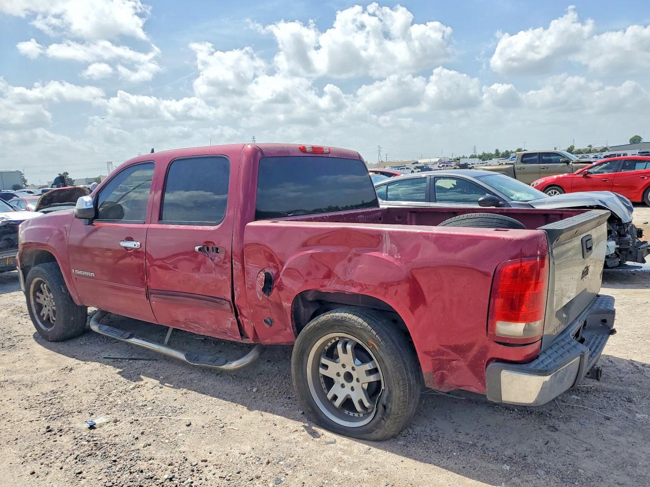 2007 Gmc New Sierra C1500 Red vin: 2GTEC13J671678838