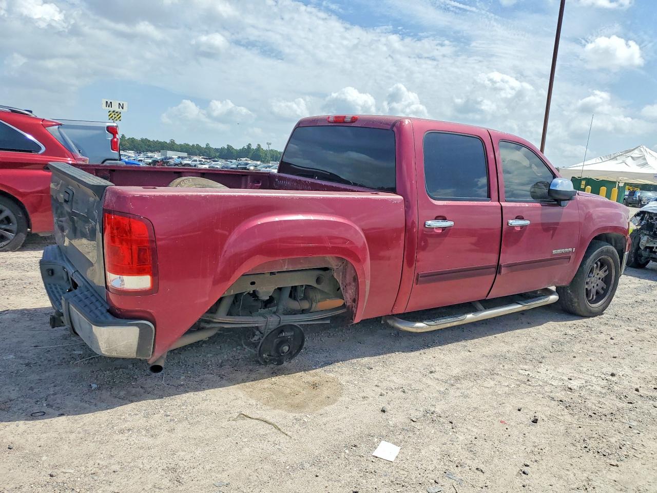 2007 Gmc New Sierra C1500 Red vin: 2GTEC13J671678838