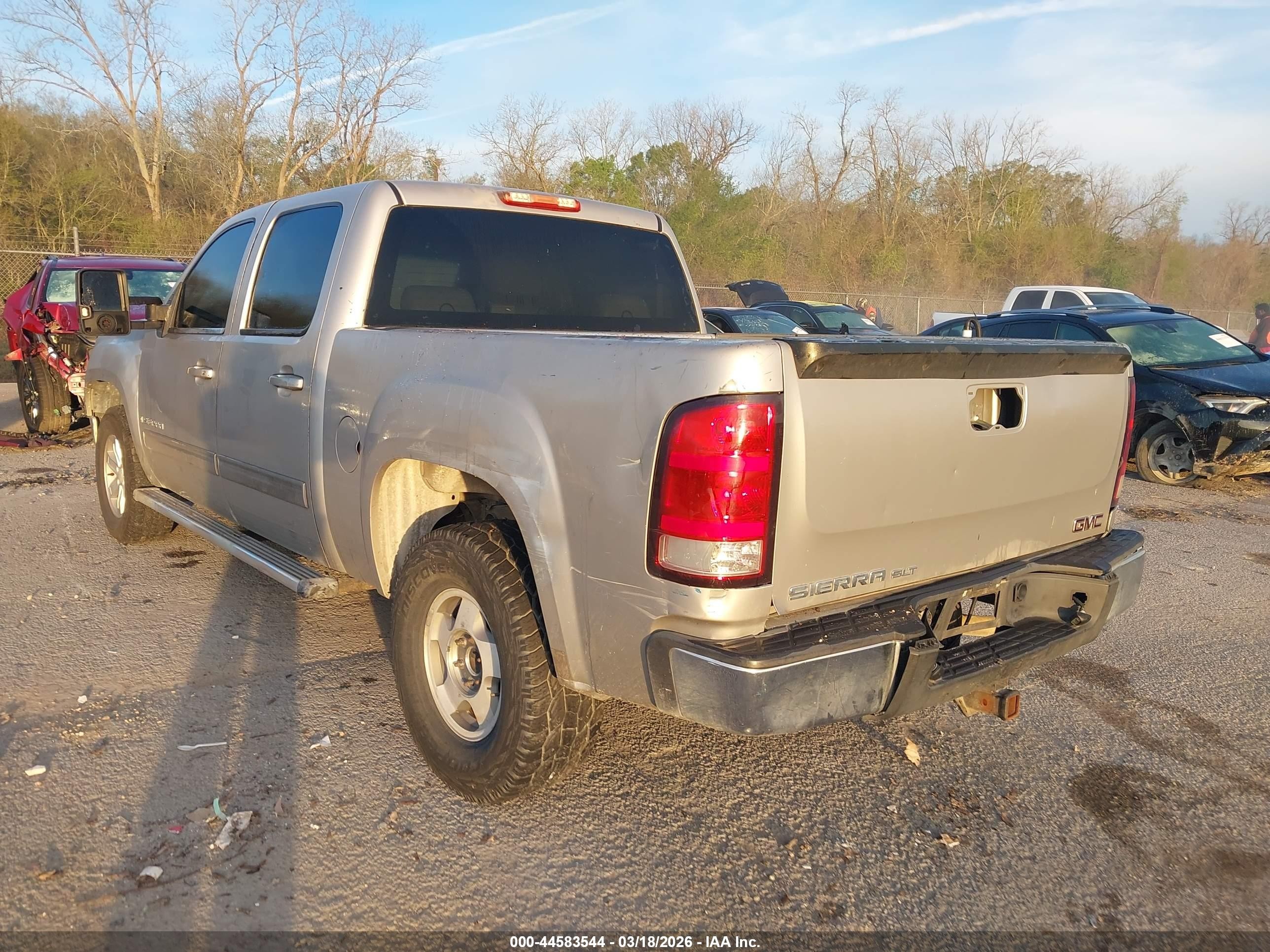 2007 Gmc Sierra 1500 Slt Tan vin: 2GTEC13J671728864