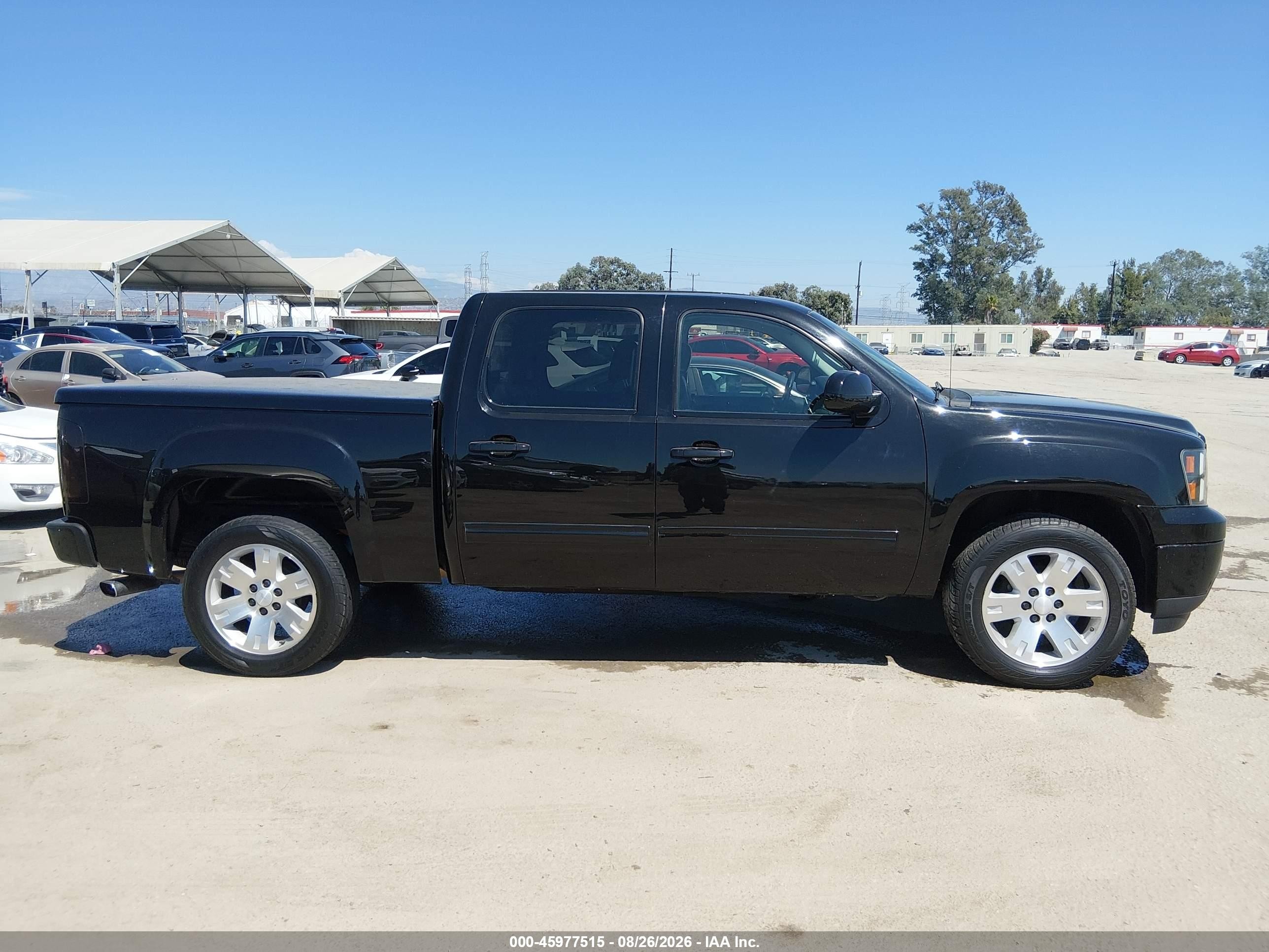 2007 Gmc Sierra 1500 Slt Black vin: 2GTEC13J771520153