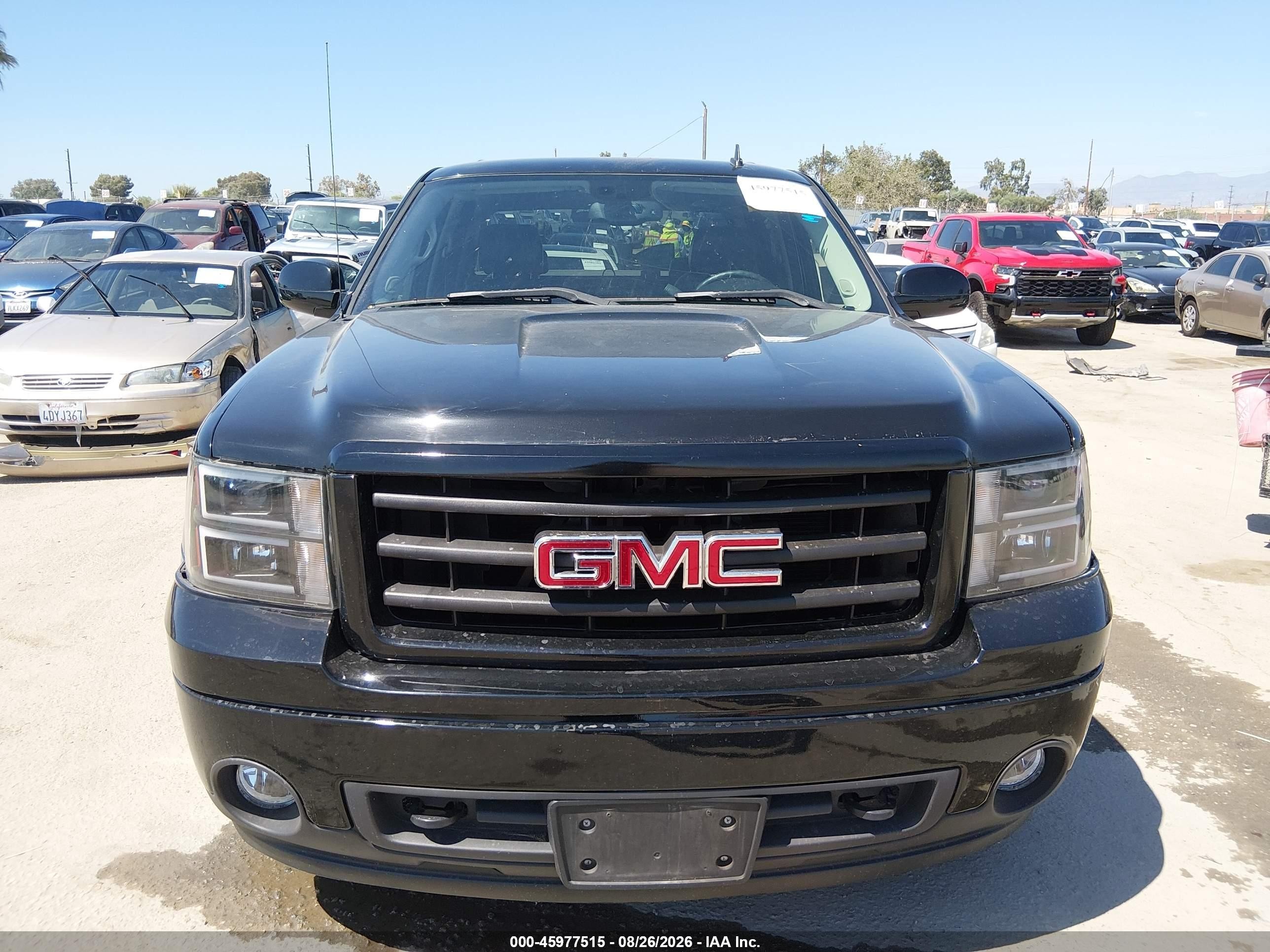 2007 Gmc Sierra 1500 Slt Black vin: 2GTEC13J771520153