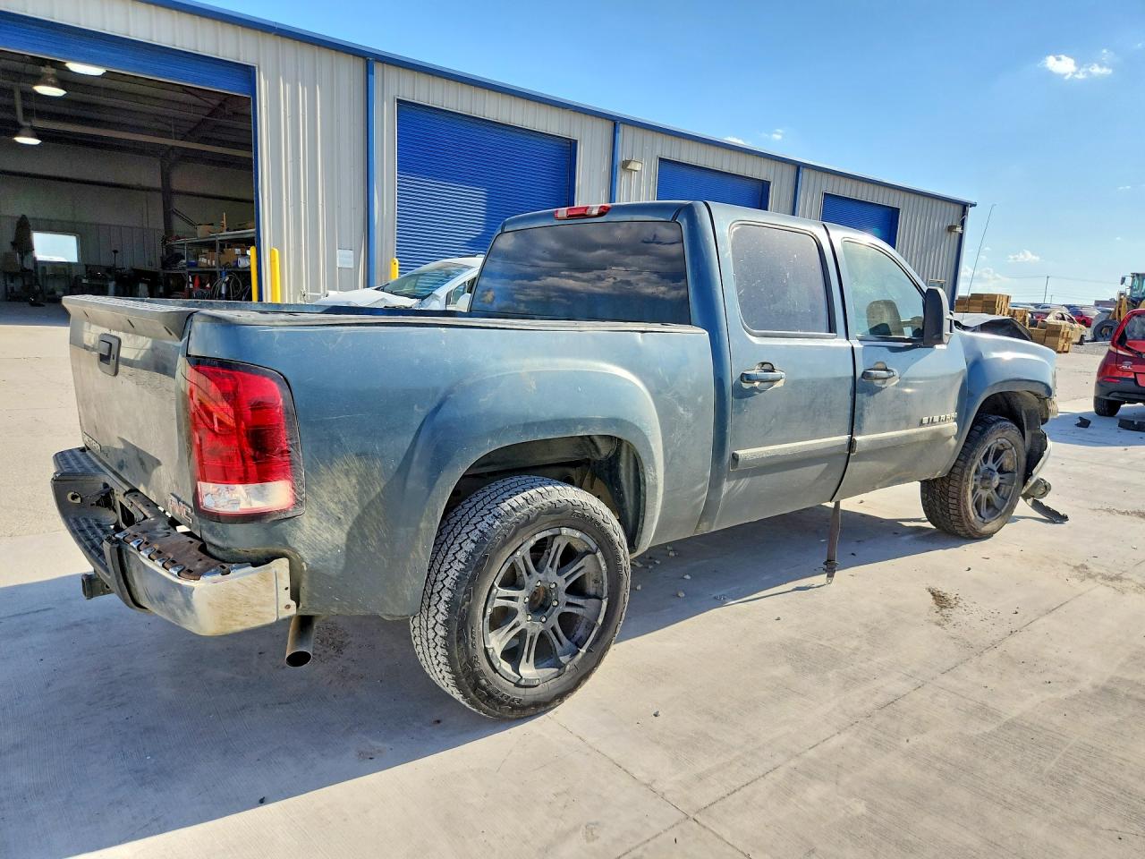 2007 Gmc New Sierra C1500 Turquoise vin: 2GTEC13J771628353