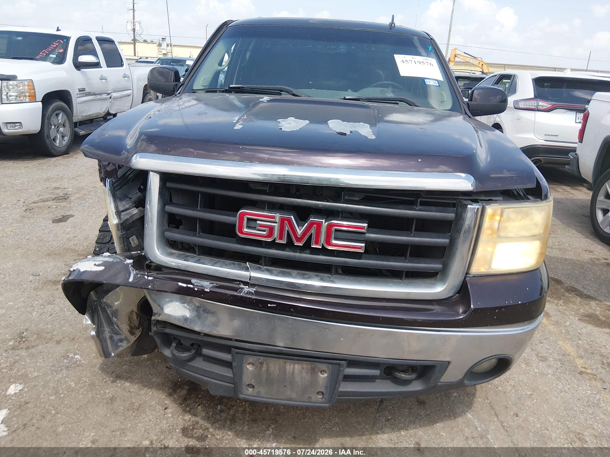 2008 Gmc Sierra 1500 Sle1 Purple vin: 2GTEC13J781193416