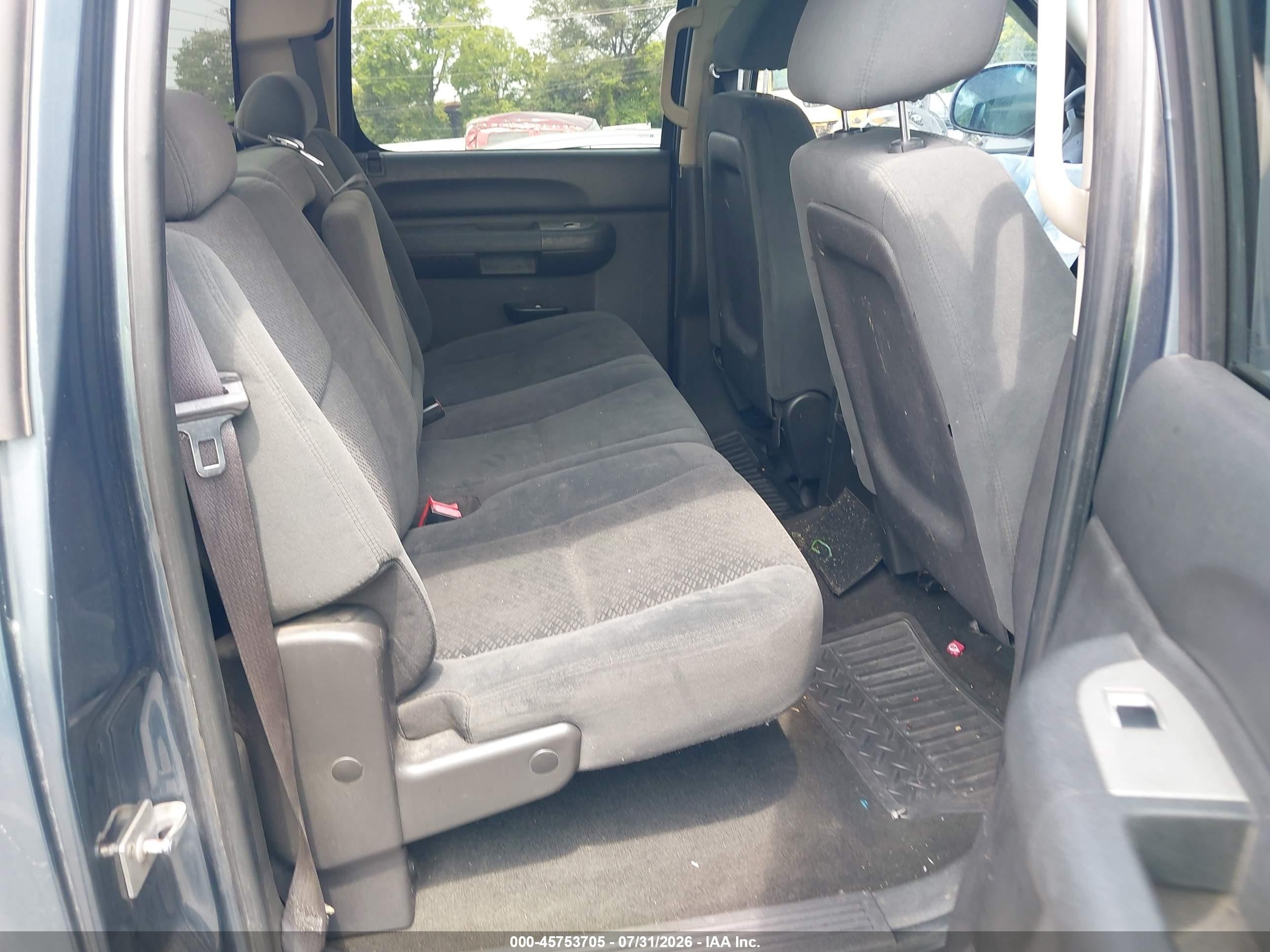 2008 Gmc Sierra 1500 Sle1 Синий vin: 2GTEC13J781230321