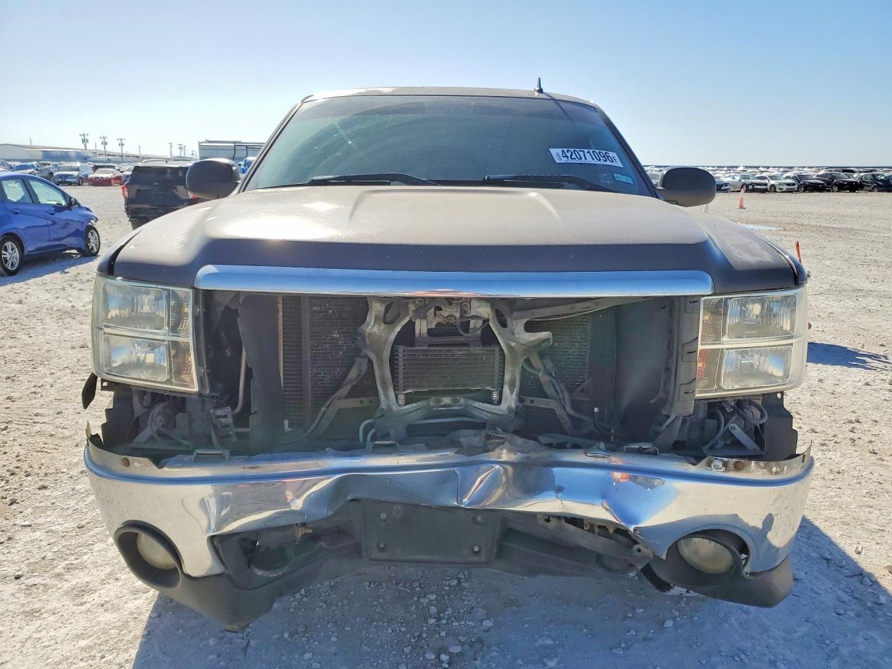 2008 Gmc Sierra C1500 Brown vin: 2GTEC13J781277445