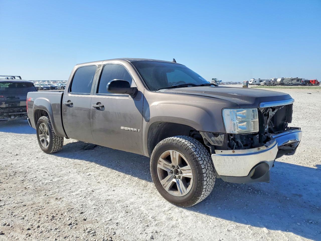 2008 Gmc Sierra C1500 Brown vin: 2GTEC13J781277445