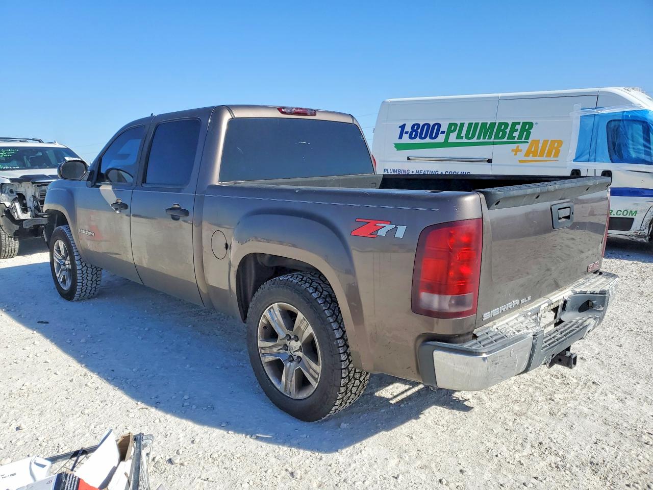 2008 Gmc Sierra C1500 Brown vin: 2GTEC13J781277445