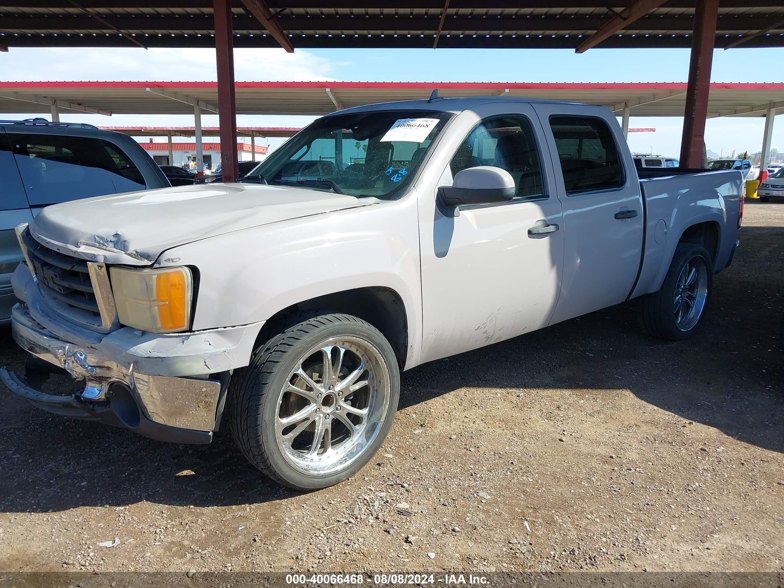 2007 Gmc Sierra 1500 Sle1 Gray vin: 2GTEC13J871504236