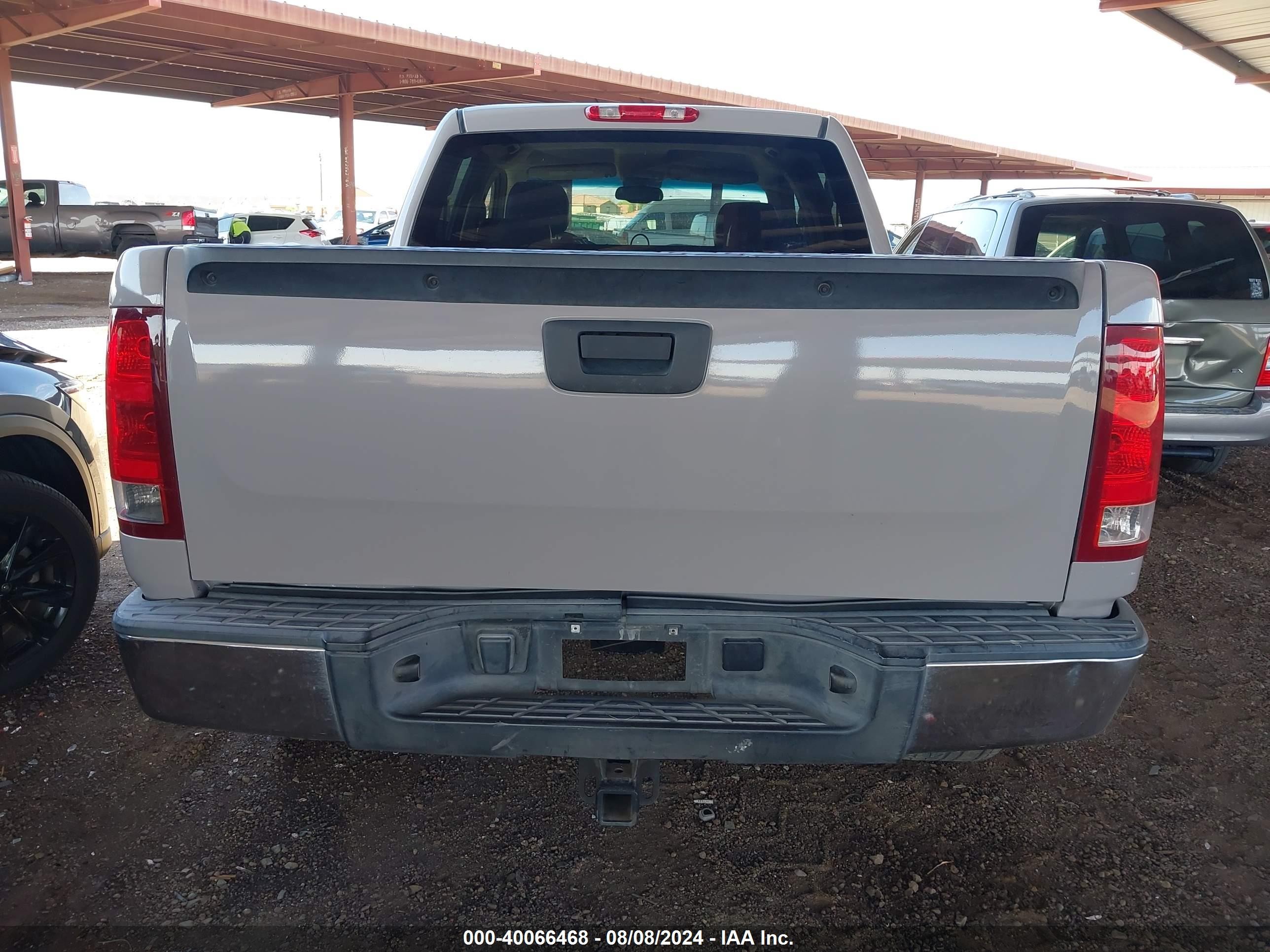 2007 Gmc Sierra 1500 Sle1 Gray vin: 2GTEC13J871504236