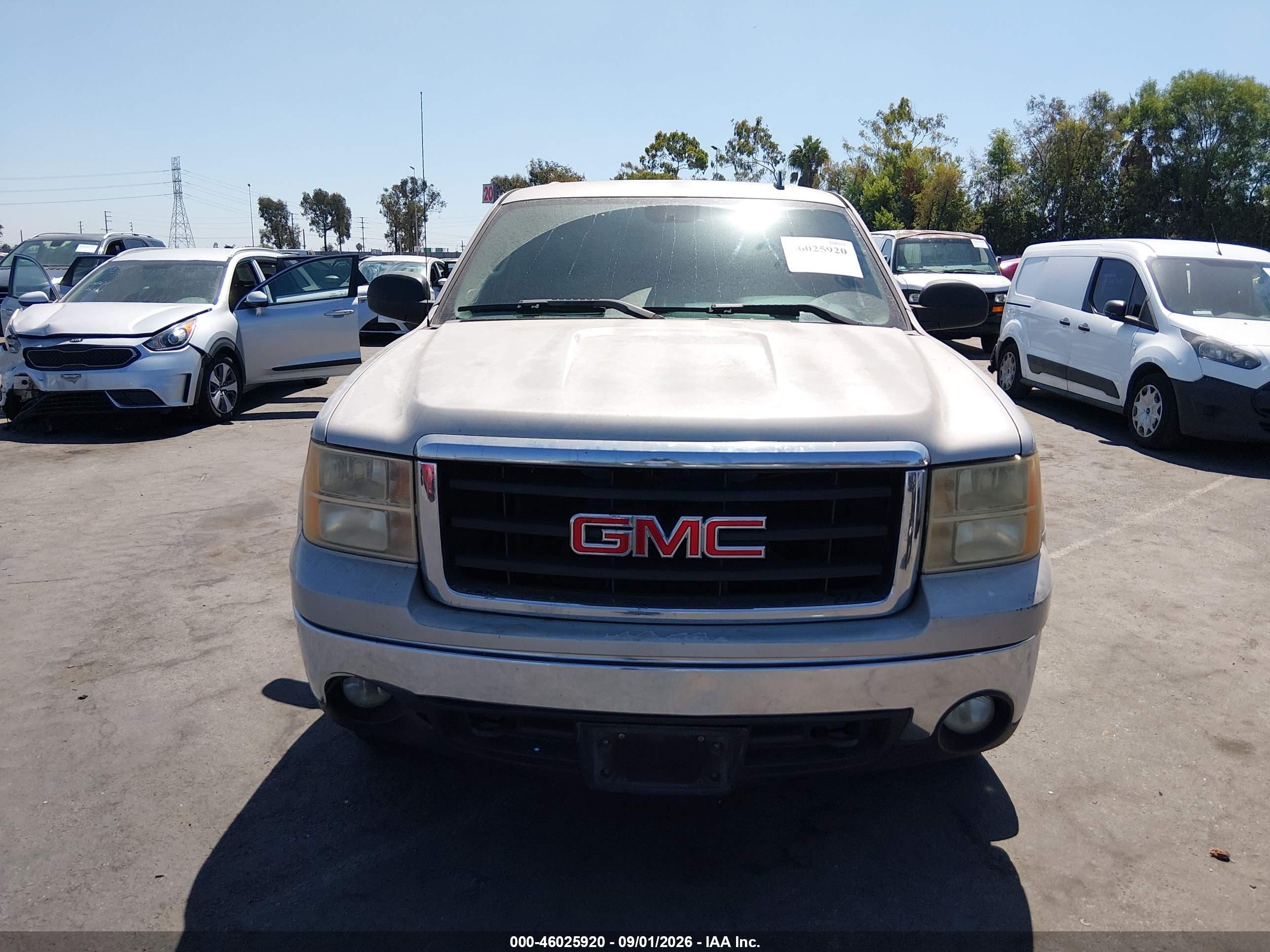2007 Gmc Sierra 1500 Sle2 Champagne vin: 2GTEC13J871527550