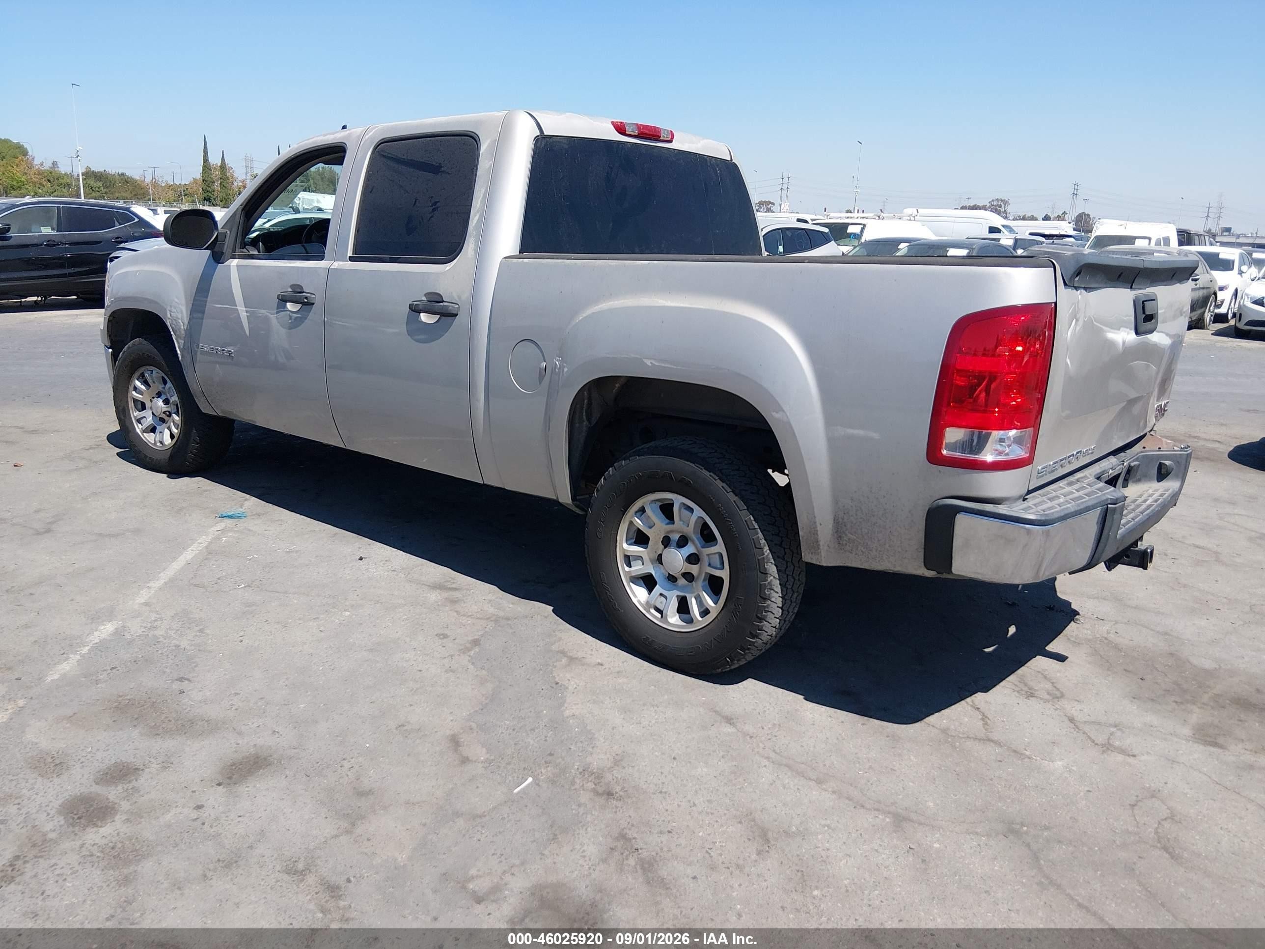 2007 Gmc Sierra 1500 Sle2 Champagne vin: 2GTEC13J871527550