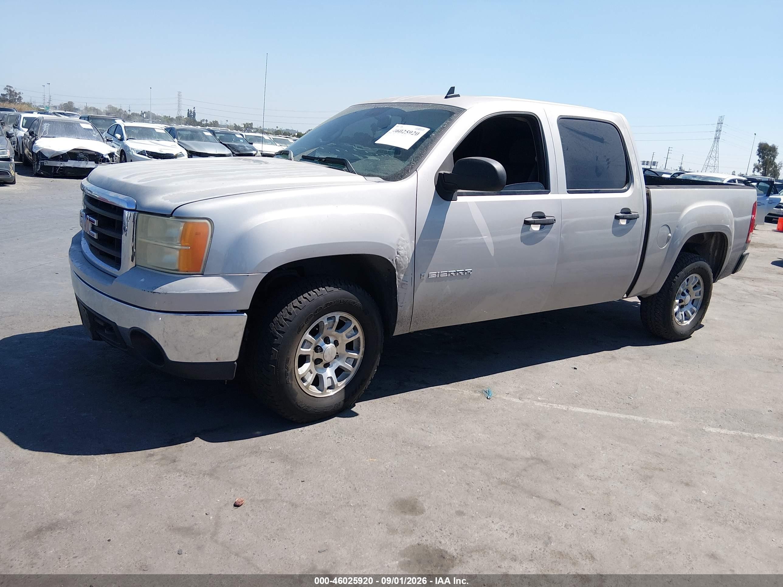 2007 Gmc Sierra 1500 Sle2 Champagne vin: 2GTEC13J871527550