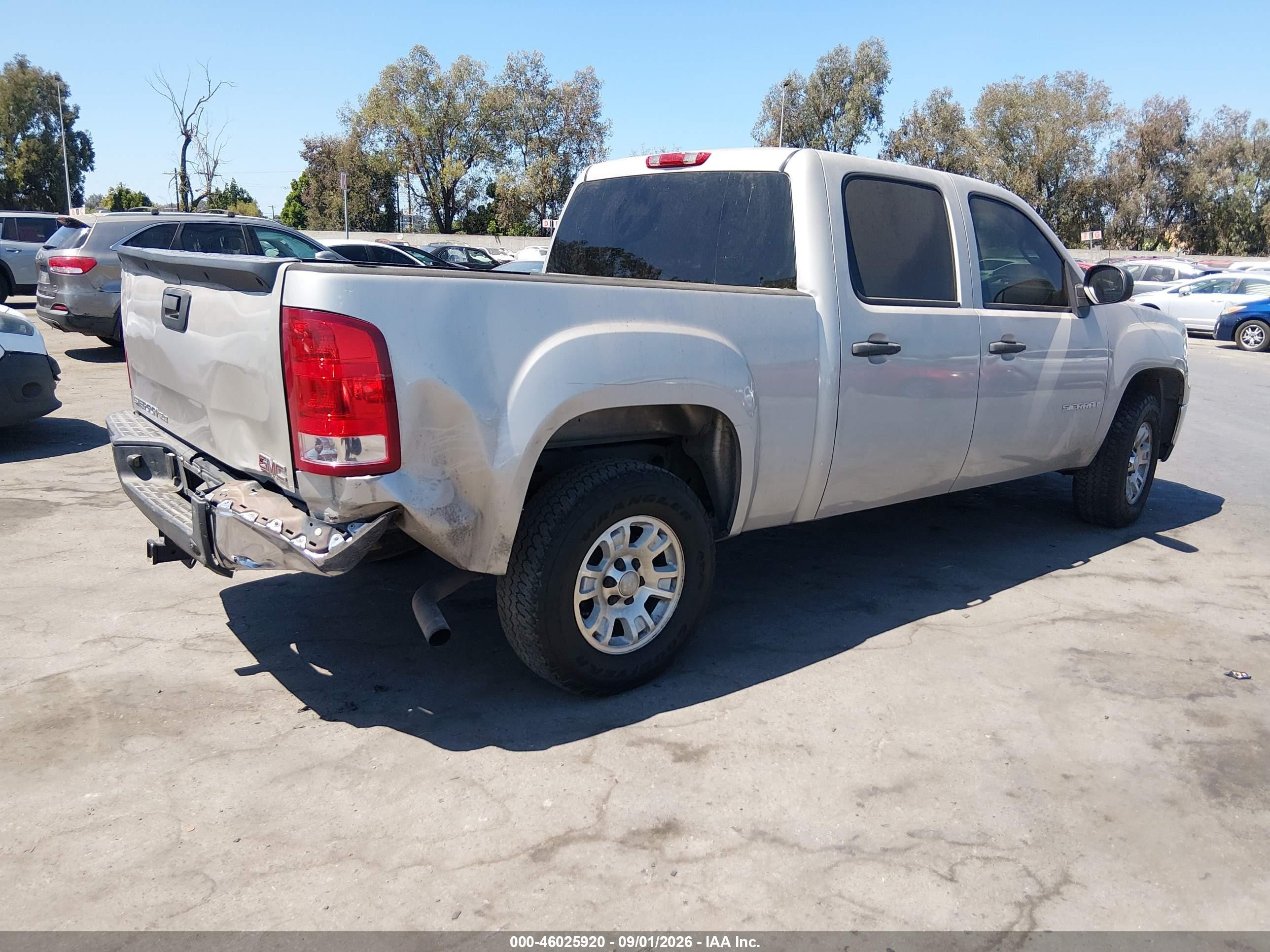2007 Gmc Sierra 1500 Sle2 Champagne vin: 2GTEC13J871527550
