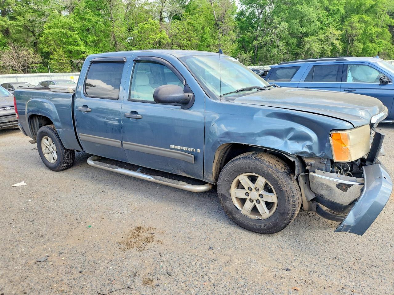 2008 Gmc Sierra C1500 Gray vin: 2GTEC13J881186829