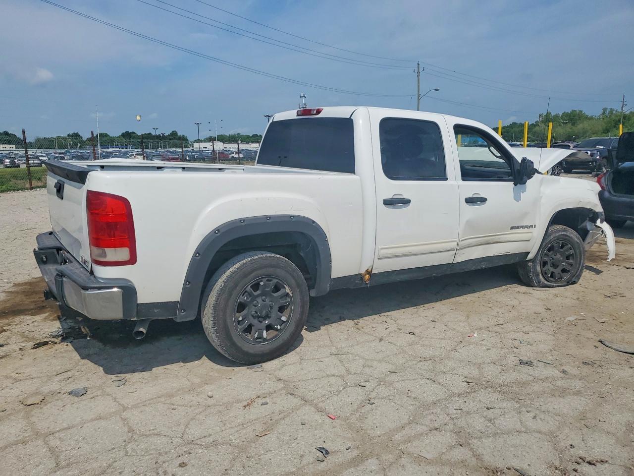 2008 Gmc Sierra C1500 White vin: 2GTEC13J881334980