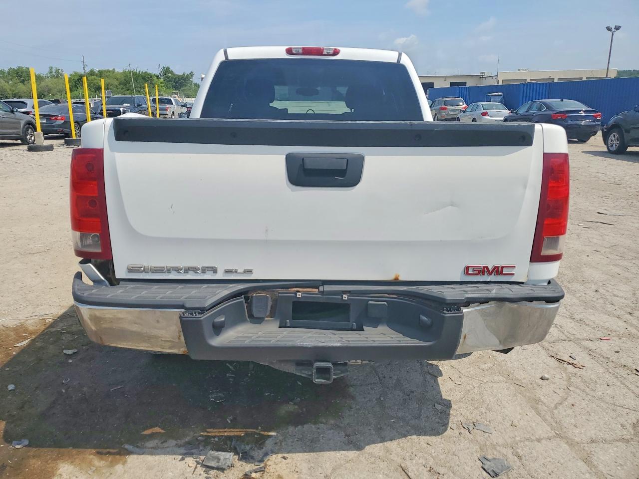 2008 Gmc Sierra C1500 White vin: 2GTEC13J881334980