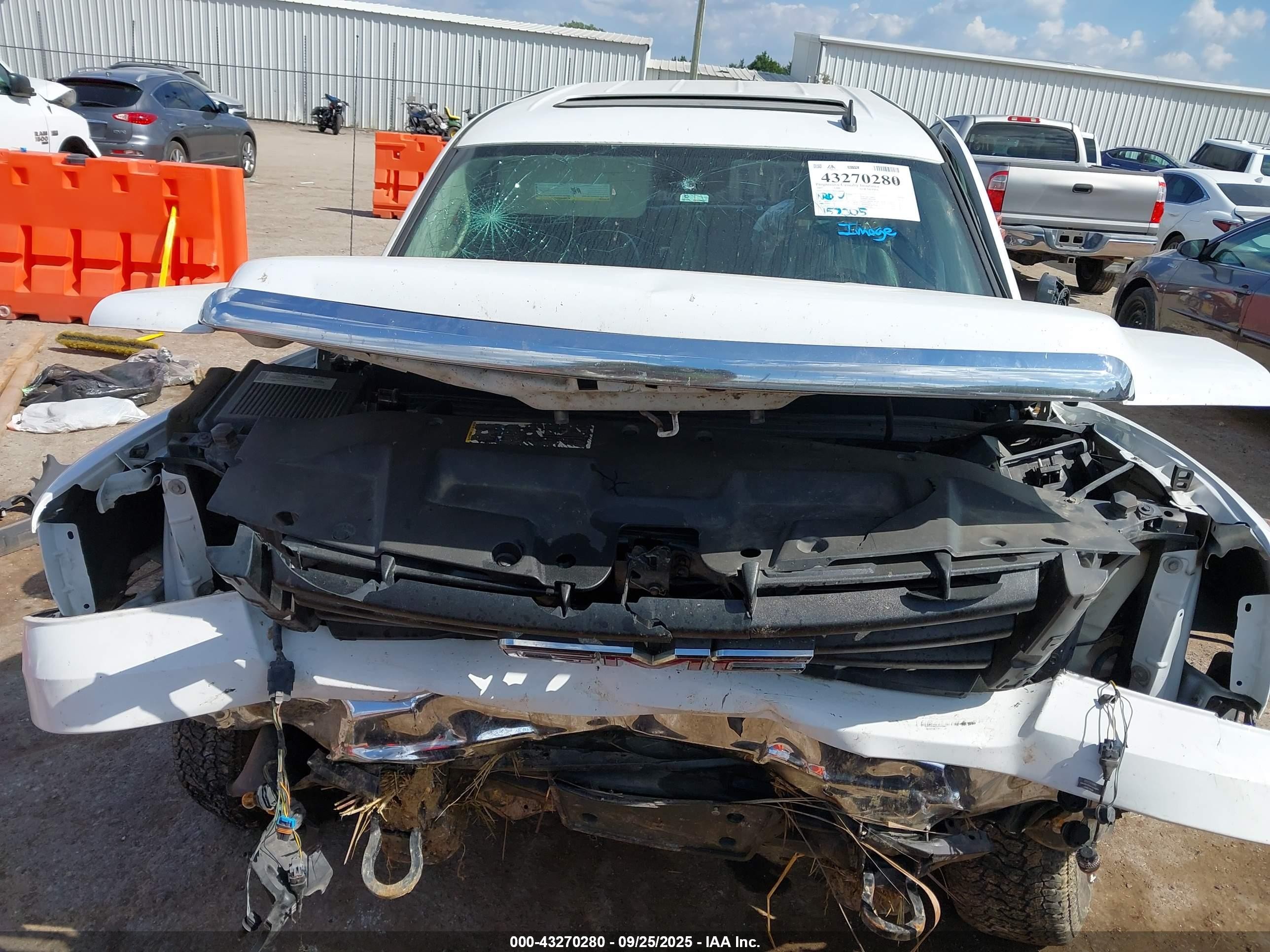 2007 Gmc Sierra 1500 Slt White vin: 2GTEC13J971508098