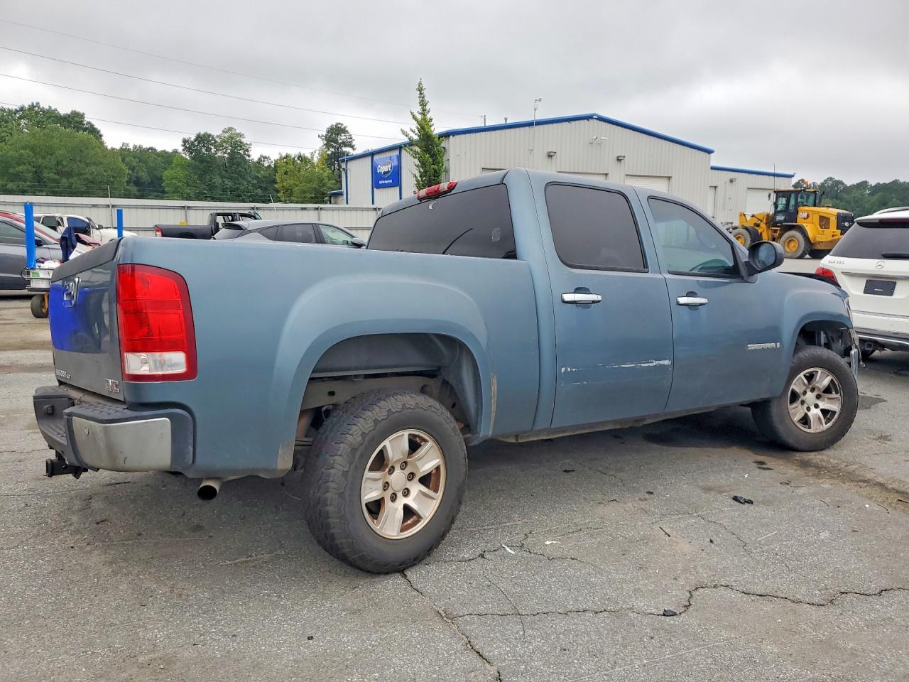 2007 Gmc New Sierra C1500 Синий vin: 2GTEC13J971524818