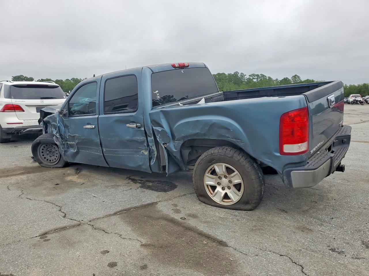 2007 Gmc New Sierra C1500 Синий vin: 2GTEC13J971524818