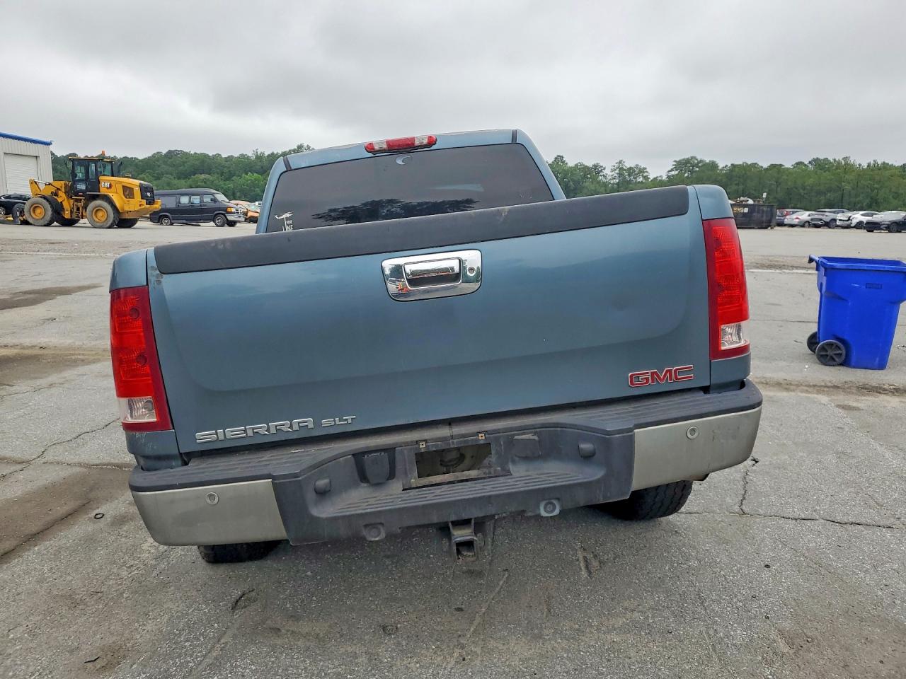 2007 Gmc New Sierra C1500 Синий vin: 2GTEC13J971524818