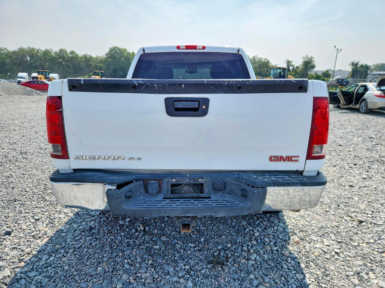 2007 Gmc New Sierra C1500 White vin: 2GTEC13J971594903