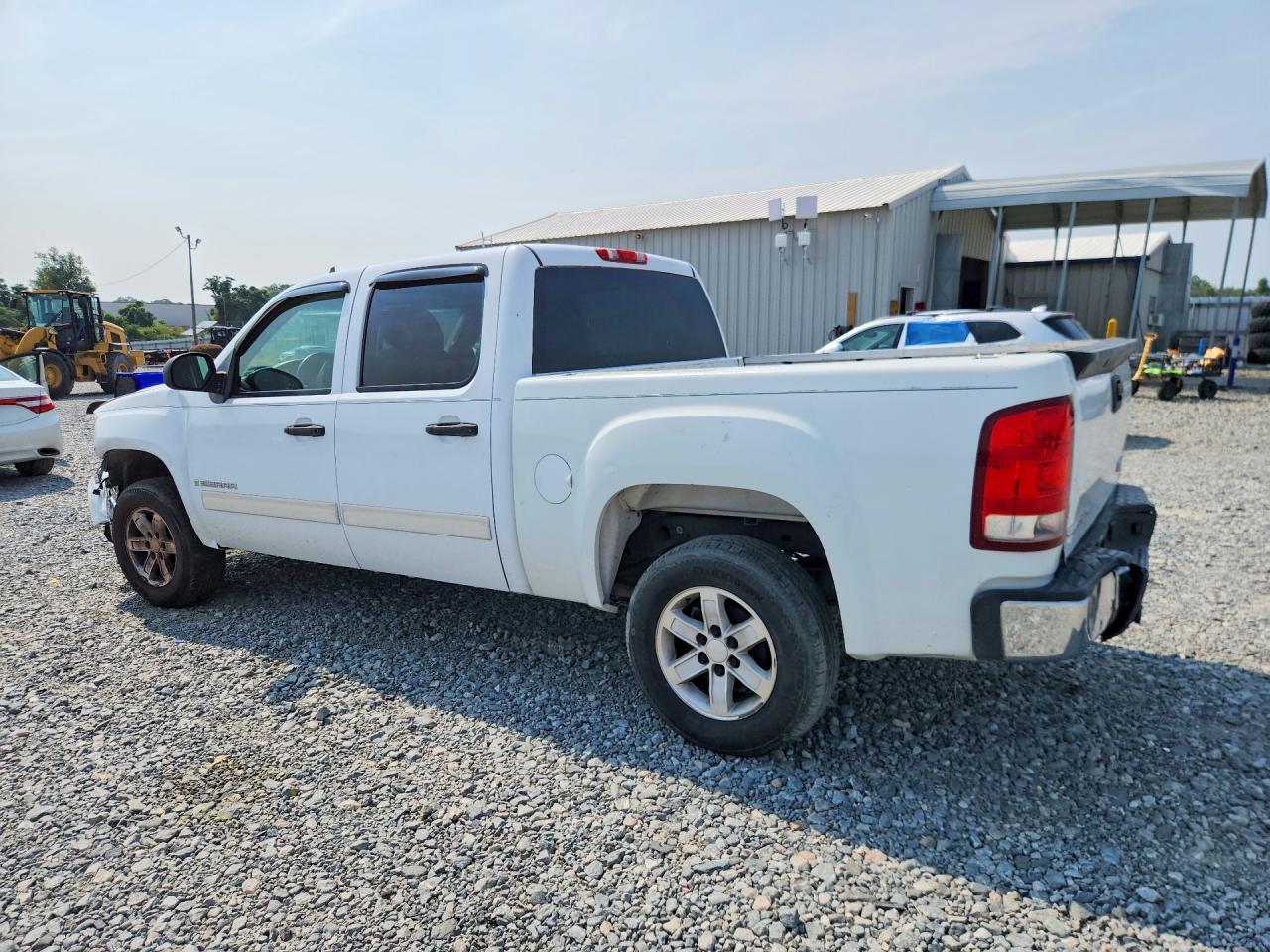 2007 Gmc New Sierra C1500 White vin: 2GTEC13J971594903