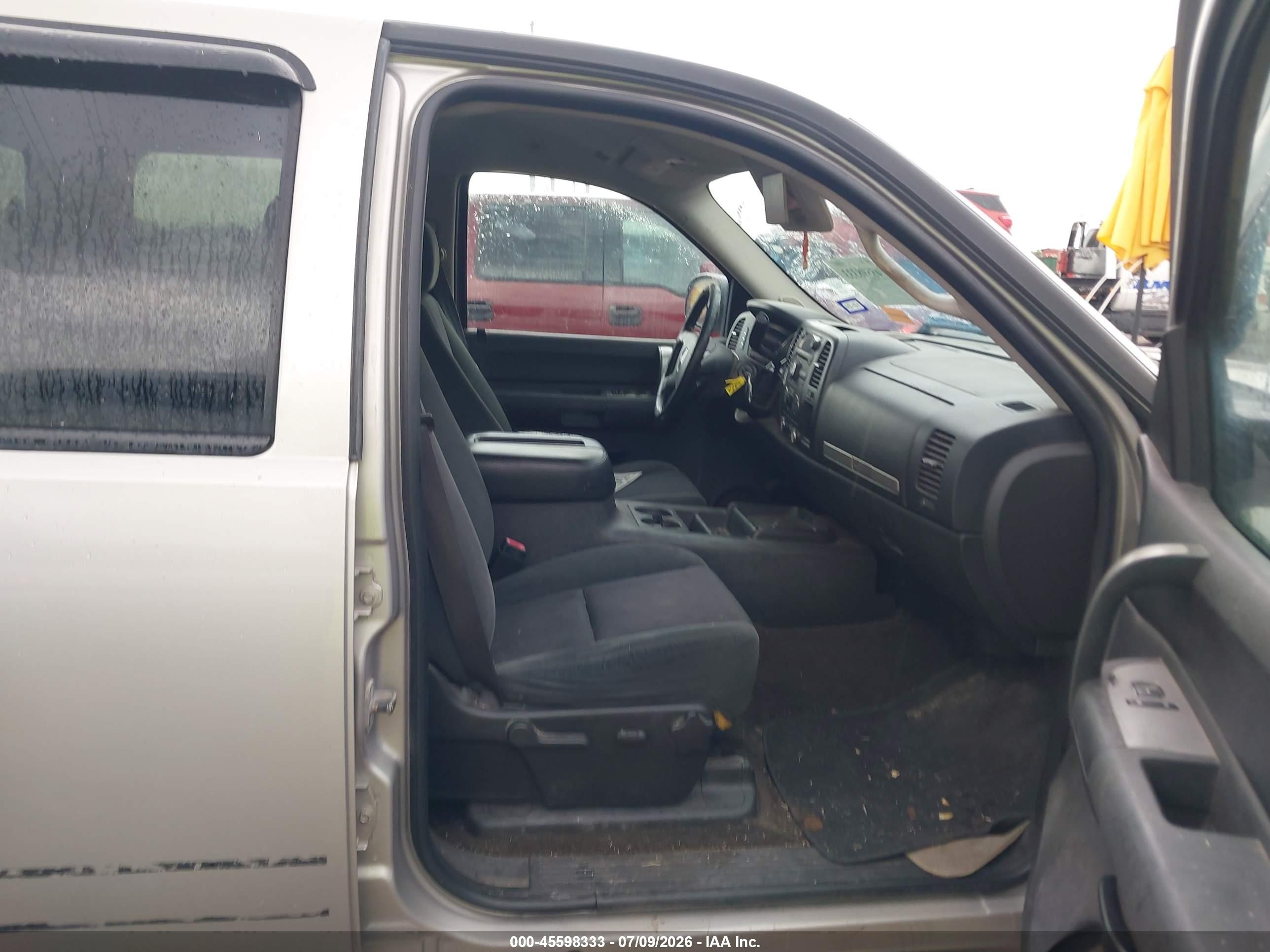 2007 Gmc Sierra 1500 Sle2 Silver vin: 2GTEC13JX71524858