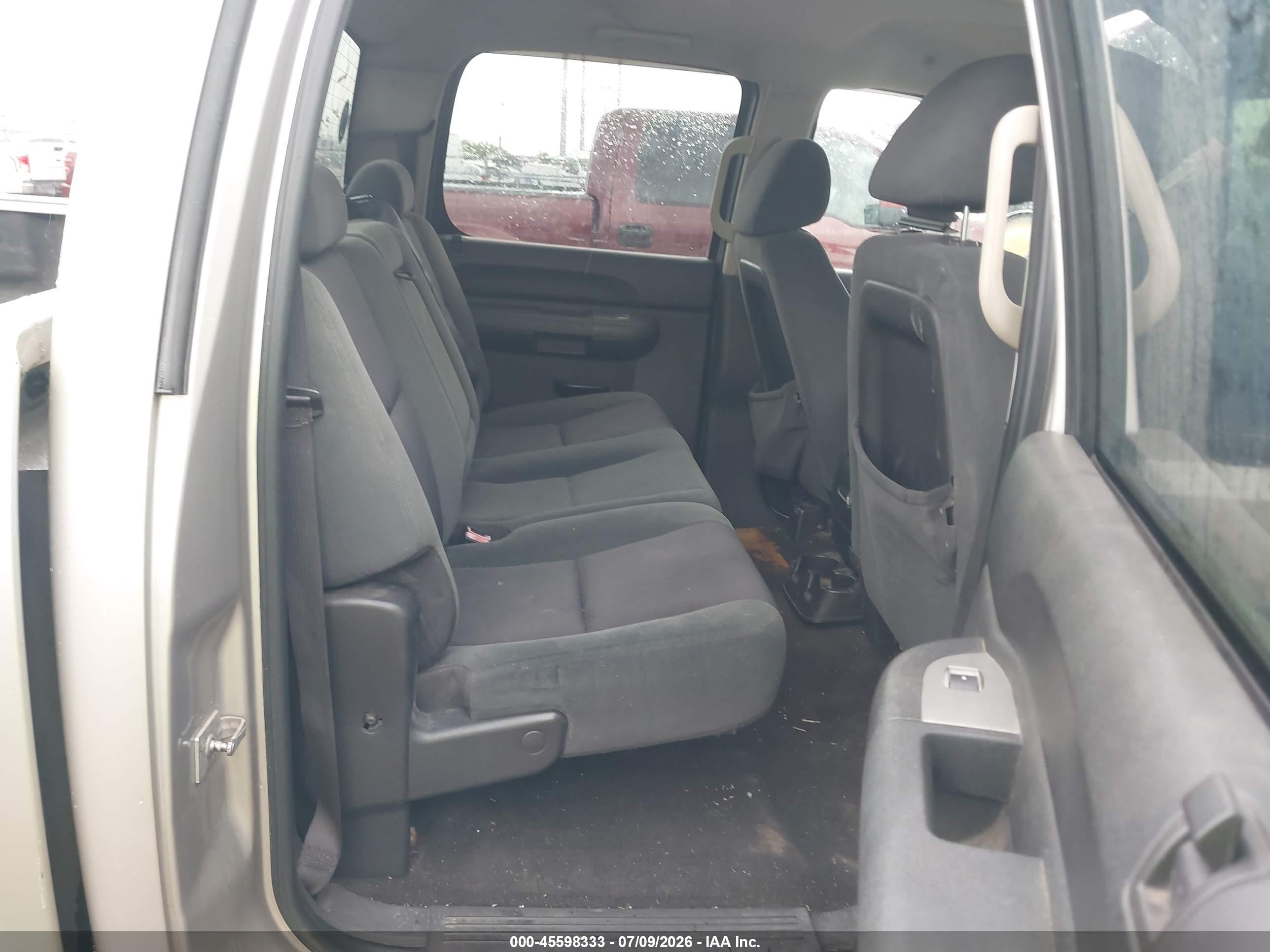 2007 Gmc Sierra 1500 Sle2 Silver vin: 2GTEC13JX71524858