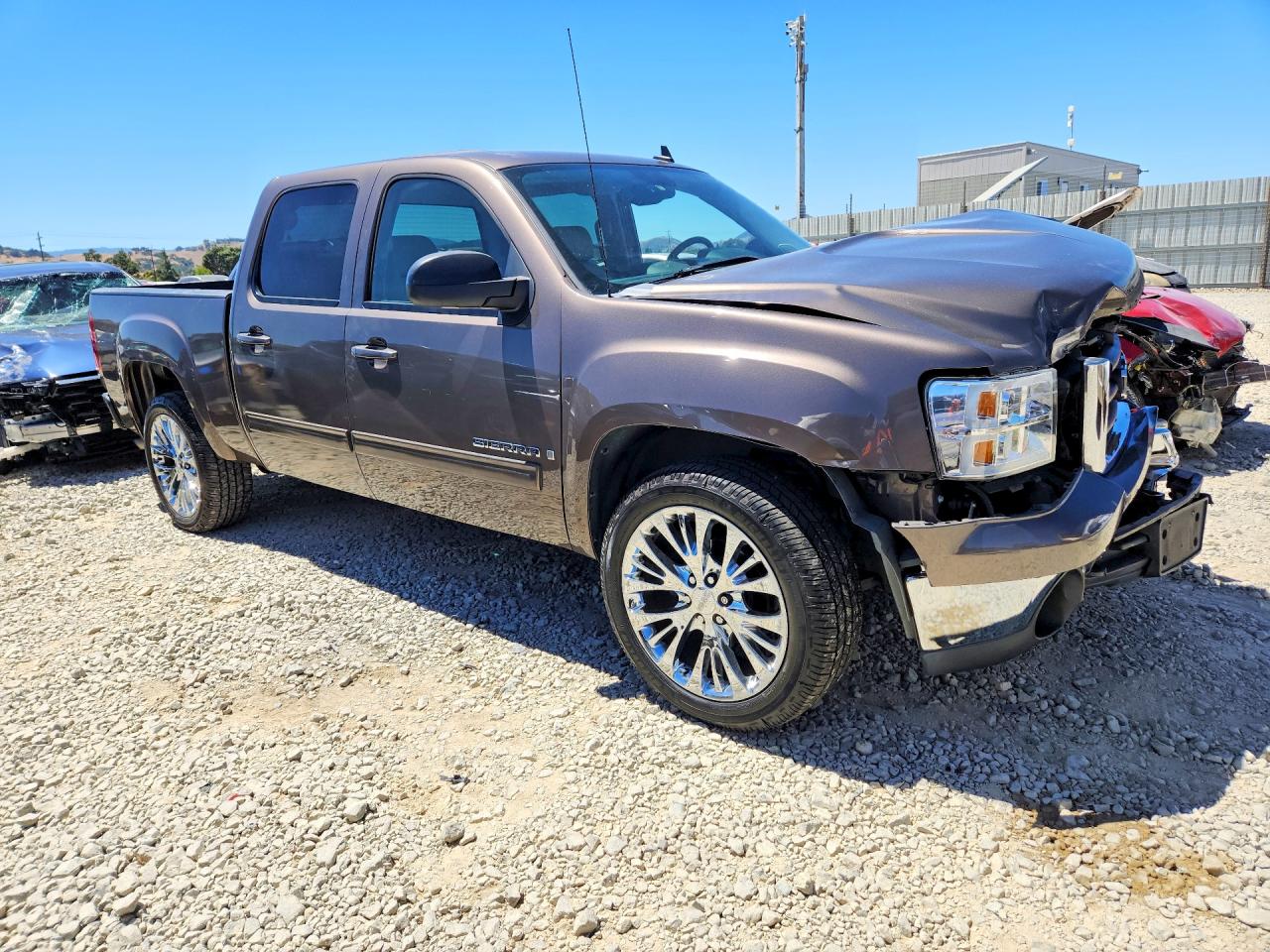 2008 Gmc Sierra C1500 Коричневый vin: 2GTEC13JX81110996