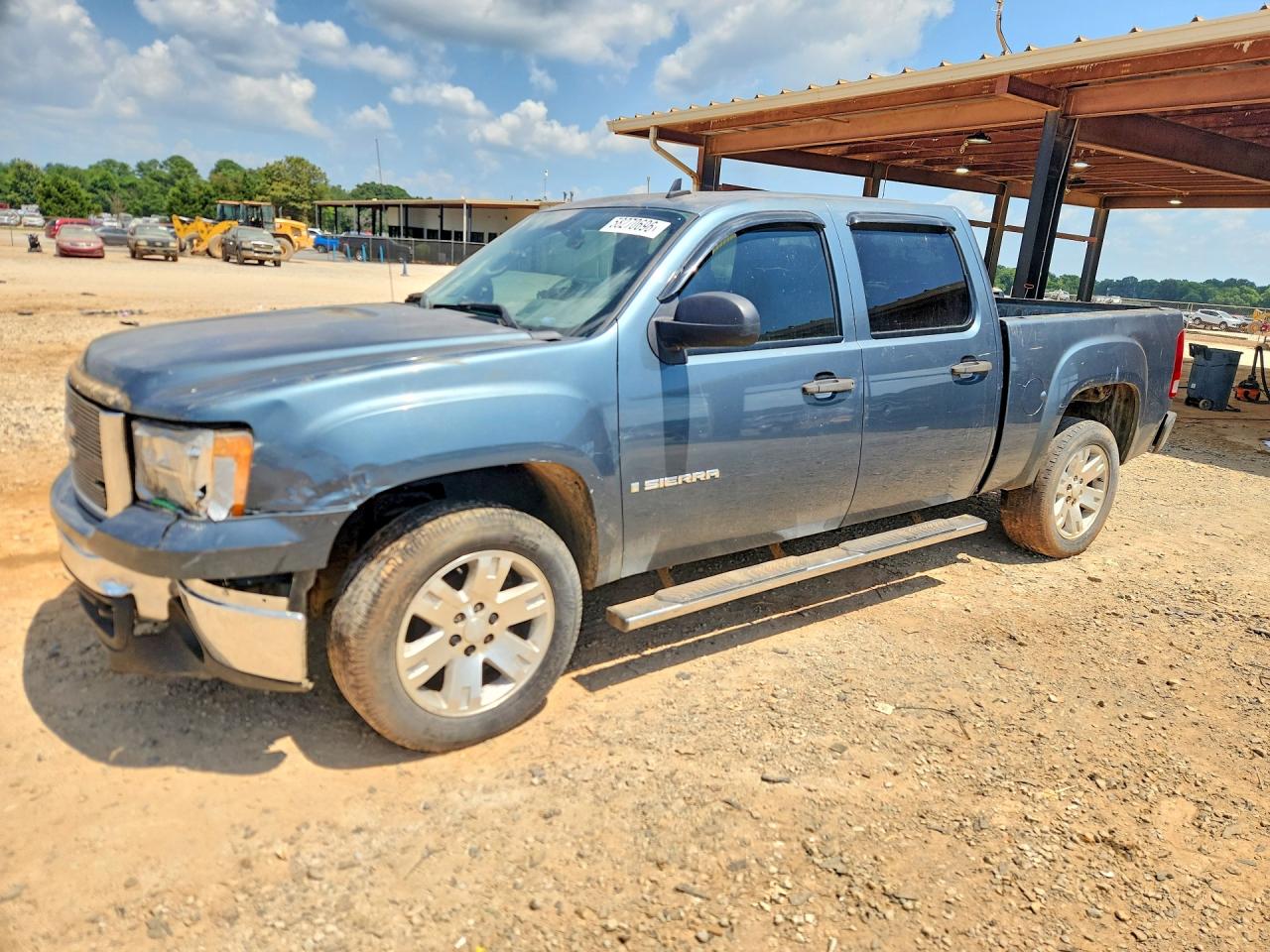 2008 Gmc Sierra C1500 Blue vin: 2GTEC13JX81219426