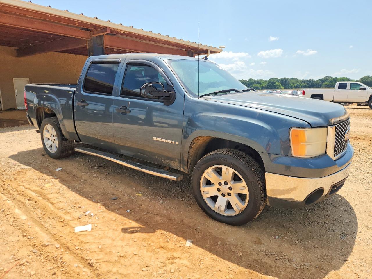 2008 Gmc Sierra C1500 Blue vin: 2GTEC13JX81219426