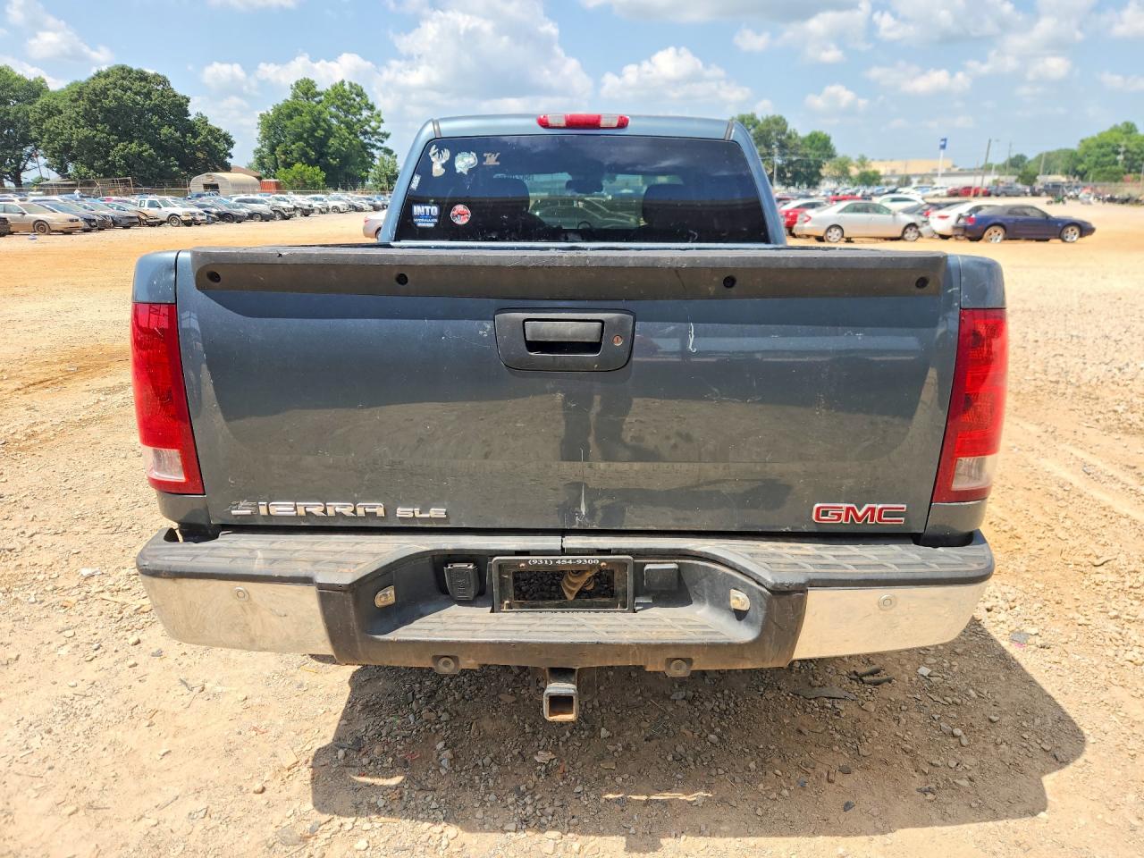 2008 Gmc Sierra C1500 Blue vin: 2GTEC13JX81219426