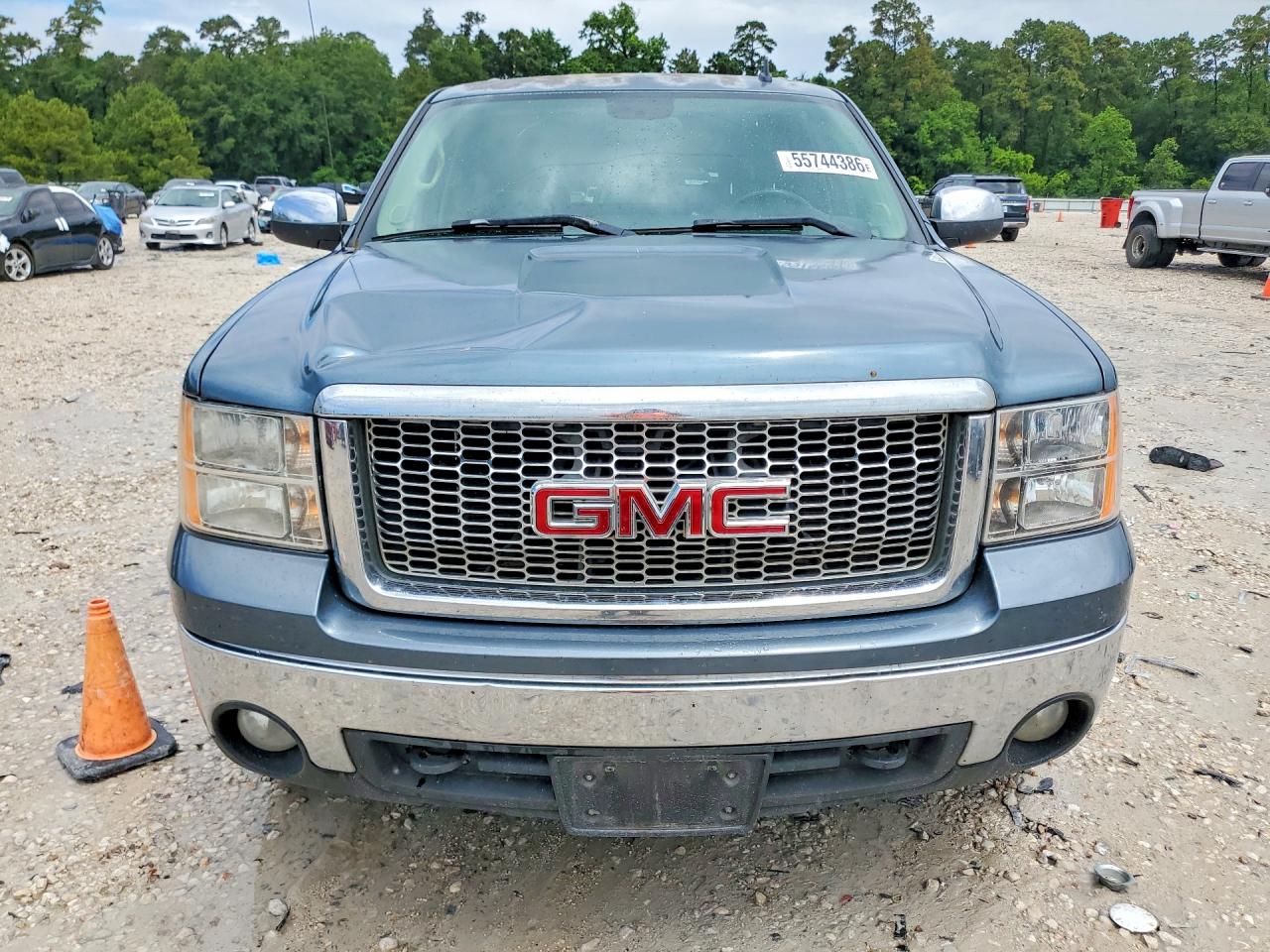 2008 Gmc Sierra C1500 Blue vin: 2GTEC13JX81275933