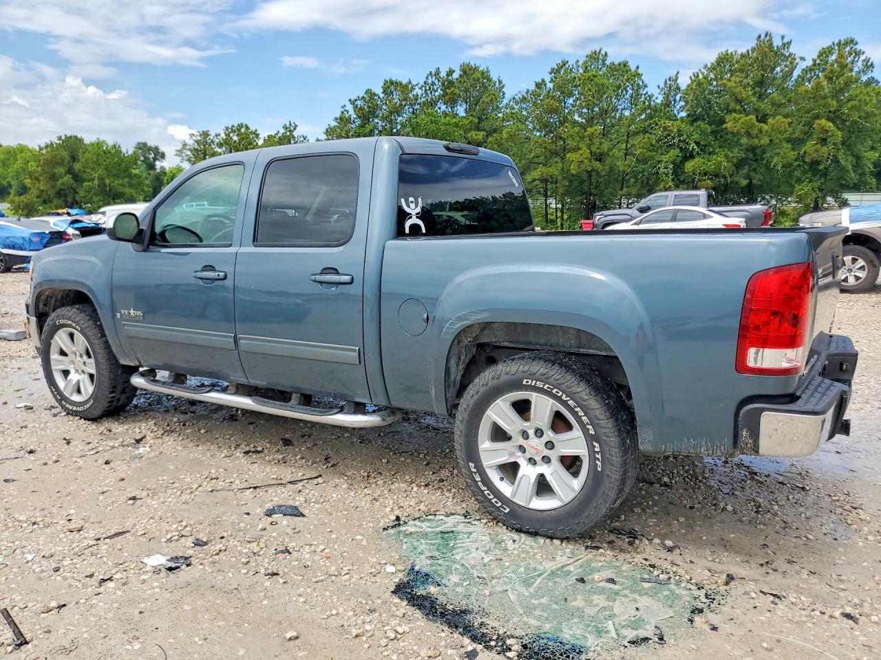 2008 Gmc Sierra C1500 Blue vin: 2GTEC13JX81275933
