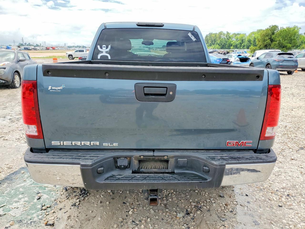 2008 Gmc Sierra C1500 Blue vin: 2GTEC13JX81275933
