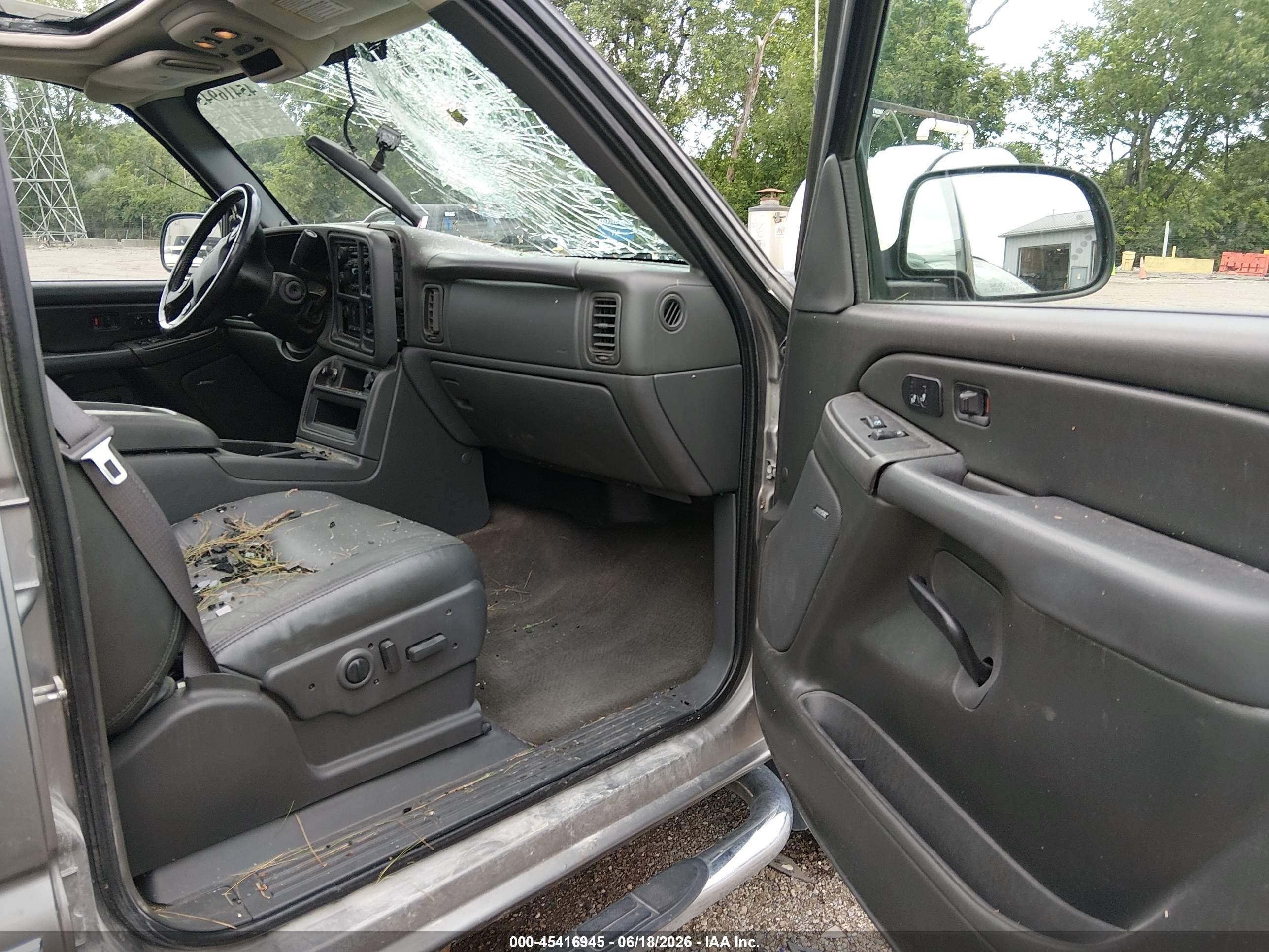 2006 Gmc Sierra 1500 Slt Gray vin: 2GTEC13N361288152
