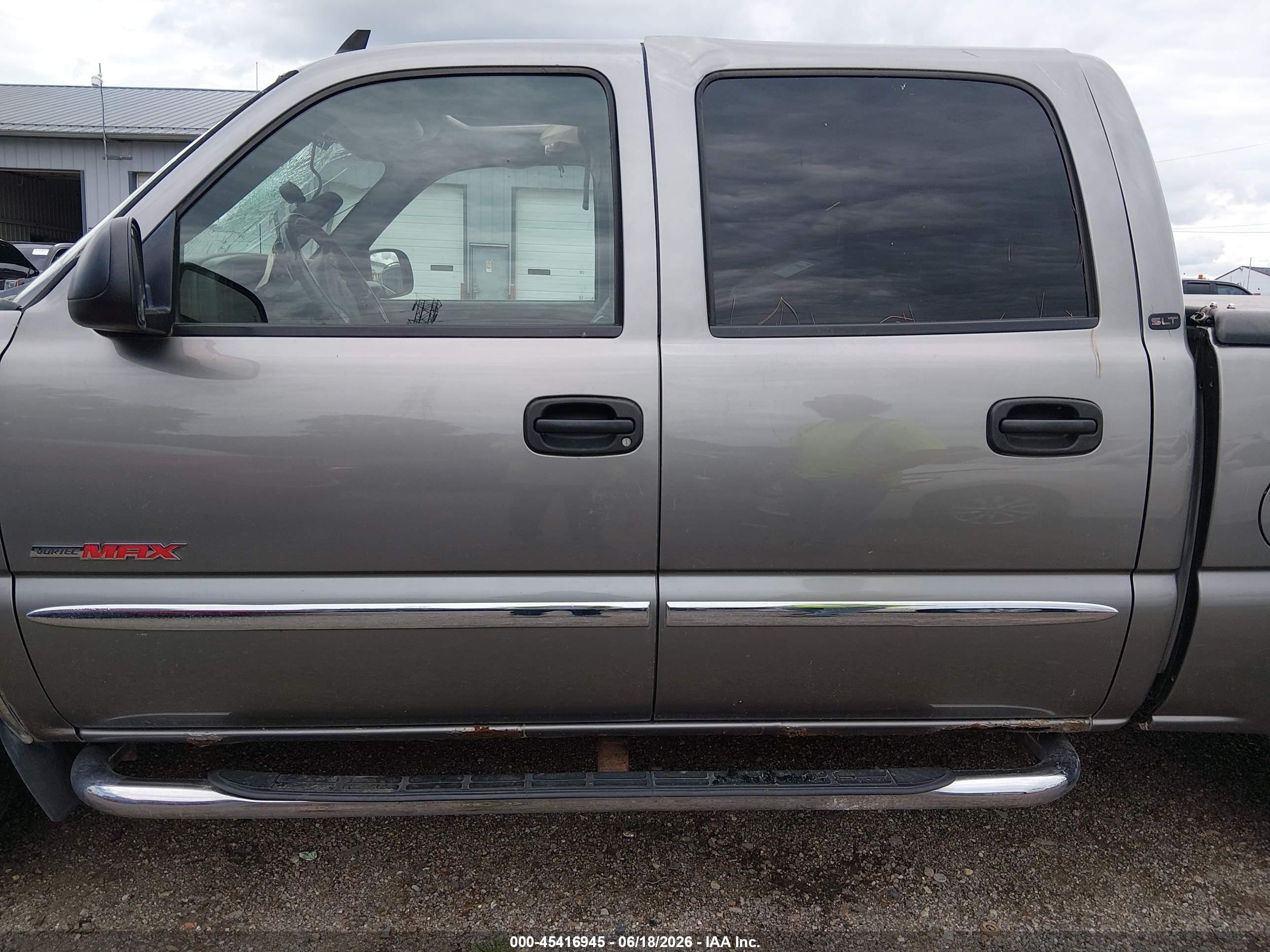2006 Gmc Sierra 1500 Slt Gray vin: 2GTEC13N361288152