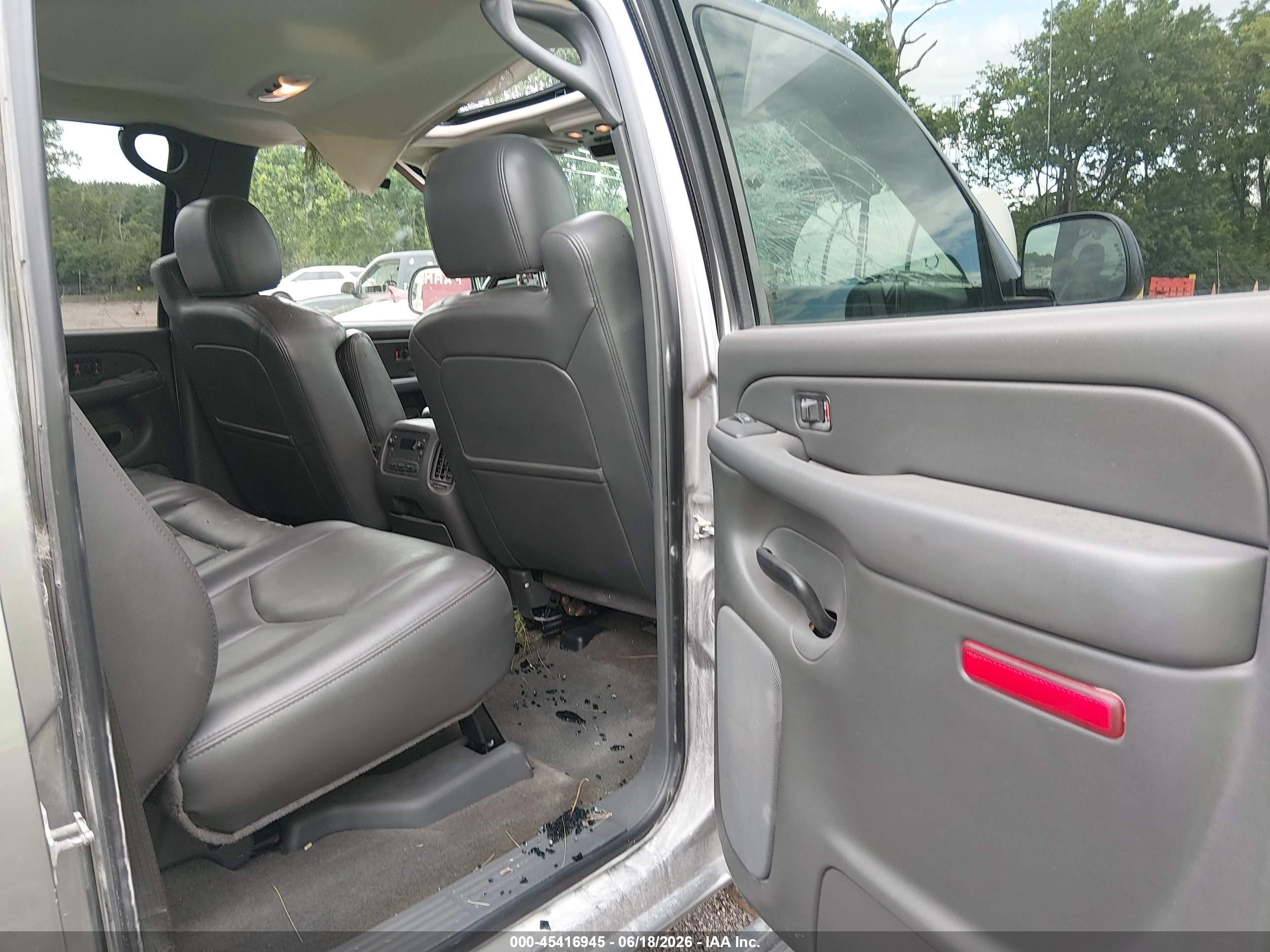 2006 Gmc Sierra 1500 Slt Gray vin: 2GTEC13N361288152