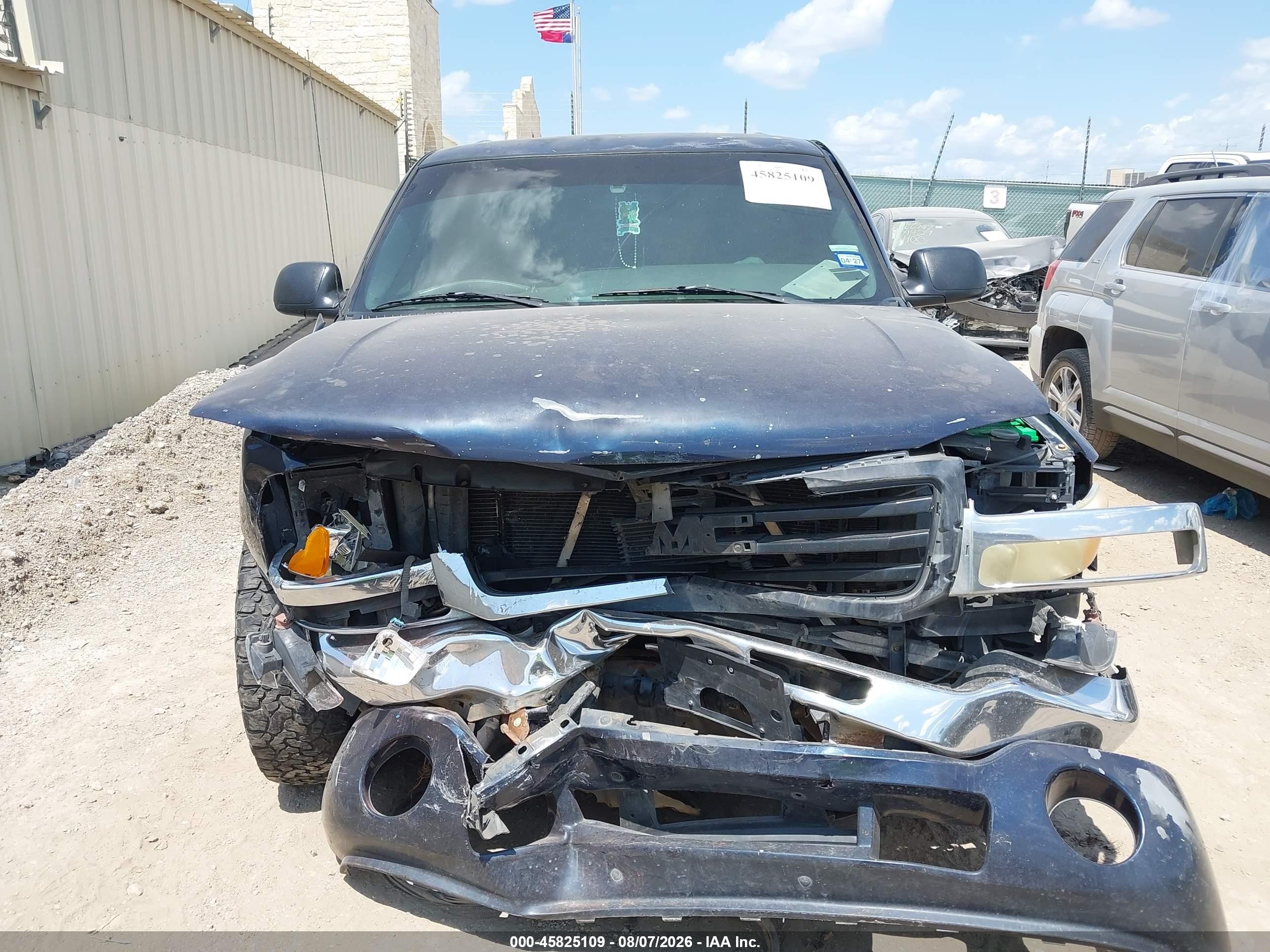2005 Gmc Sierra 1500 Sle Синий vin: 2GTEC13T051203538