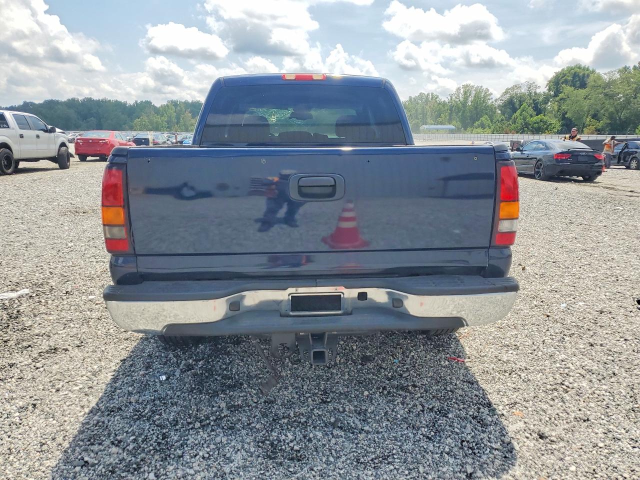 2006 Gmc New Sierra C1500 Blue vin: 2GTEC13T061102615