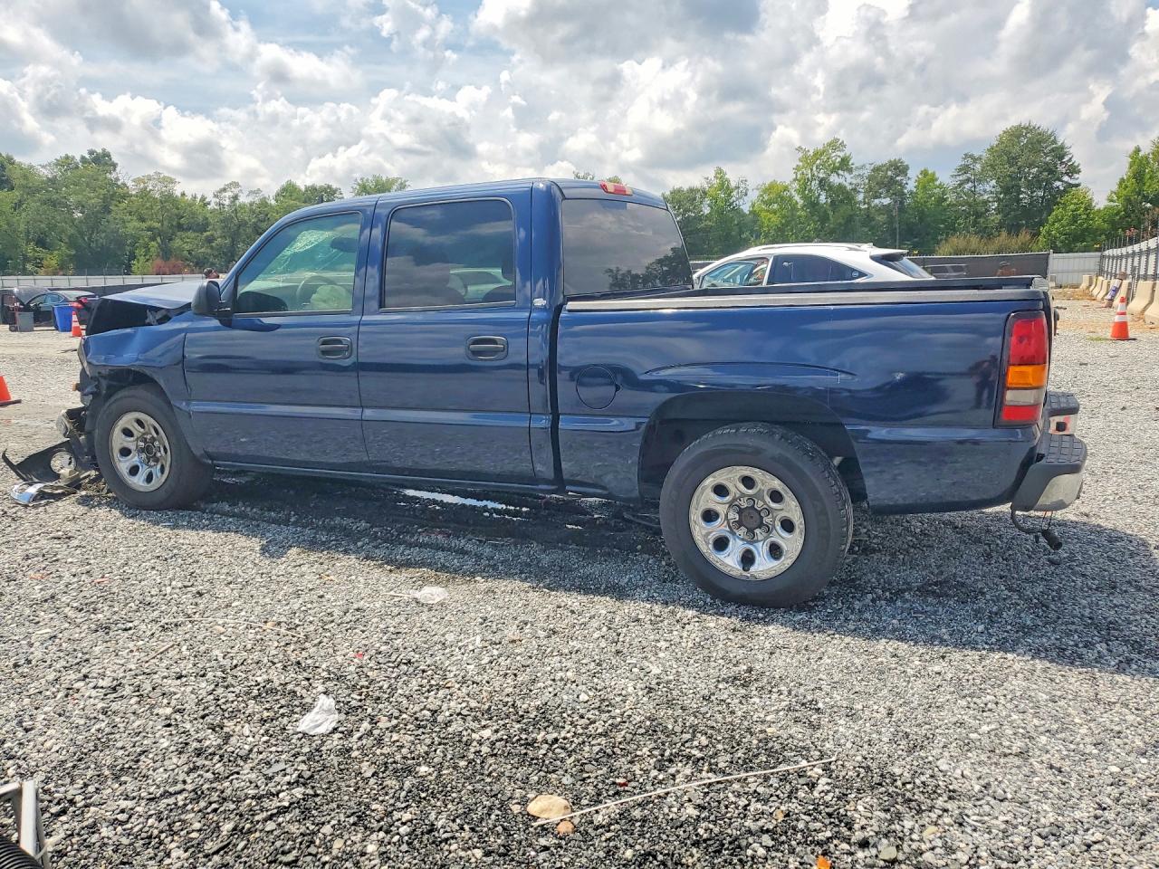 2006 Gmc New Sierra C1500 Blue vin: 2GTEC13T061102615