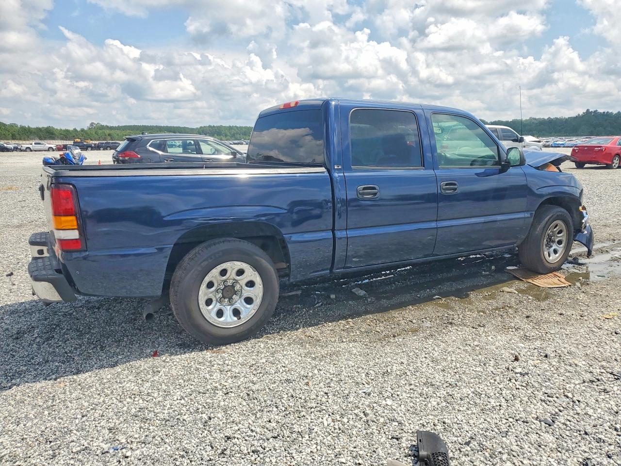 2006 Gmc New Sierra C1500 Blue vin: 2GTEC13T061102615