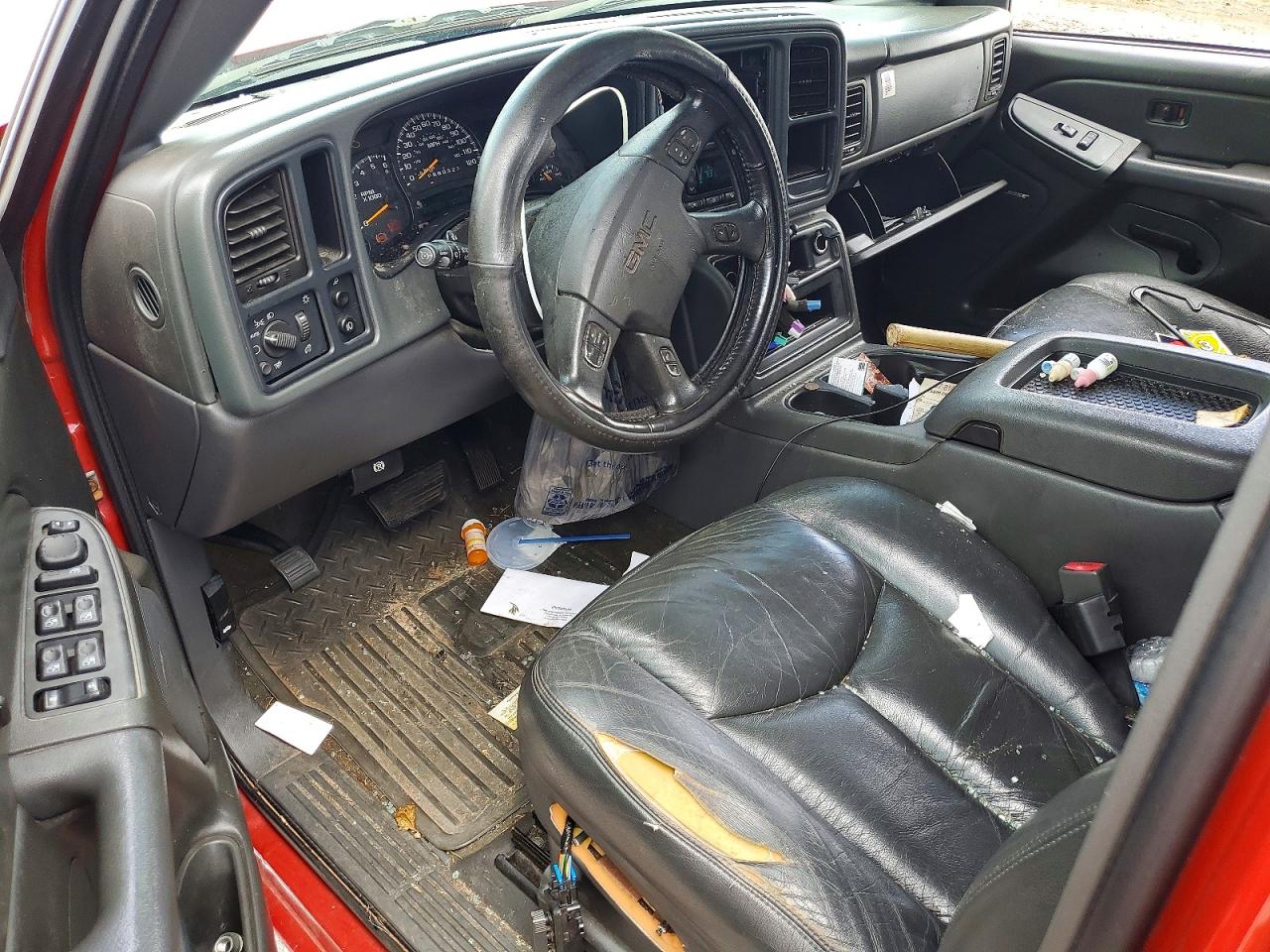 2006 Gmc New Sierra C1500 Red vin: 2GTEC13T061242048