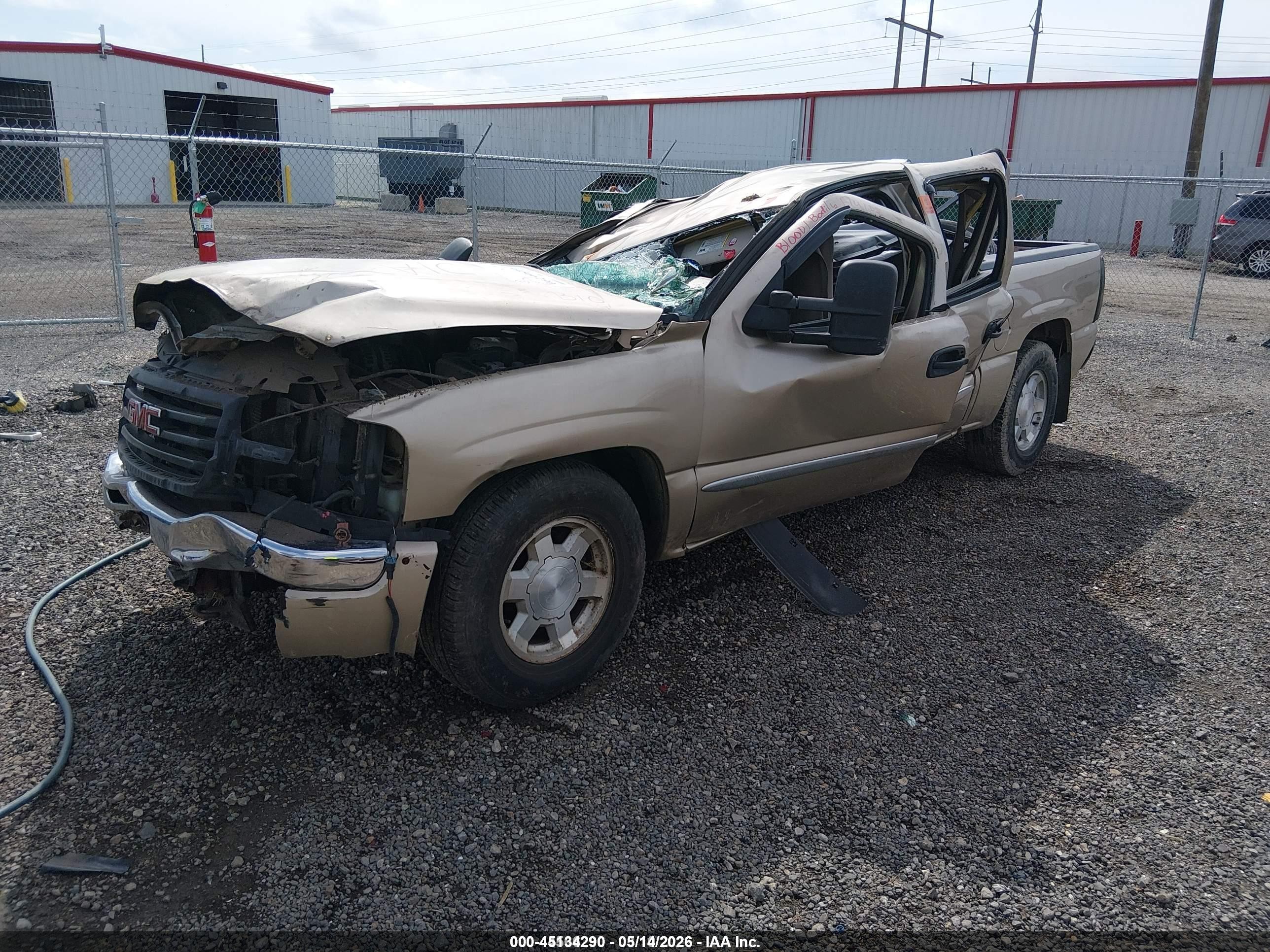 2006 Gmc Sierra 1500 Sle2 Бежевый vin: 2GTEC13T161188436